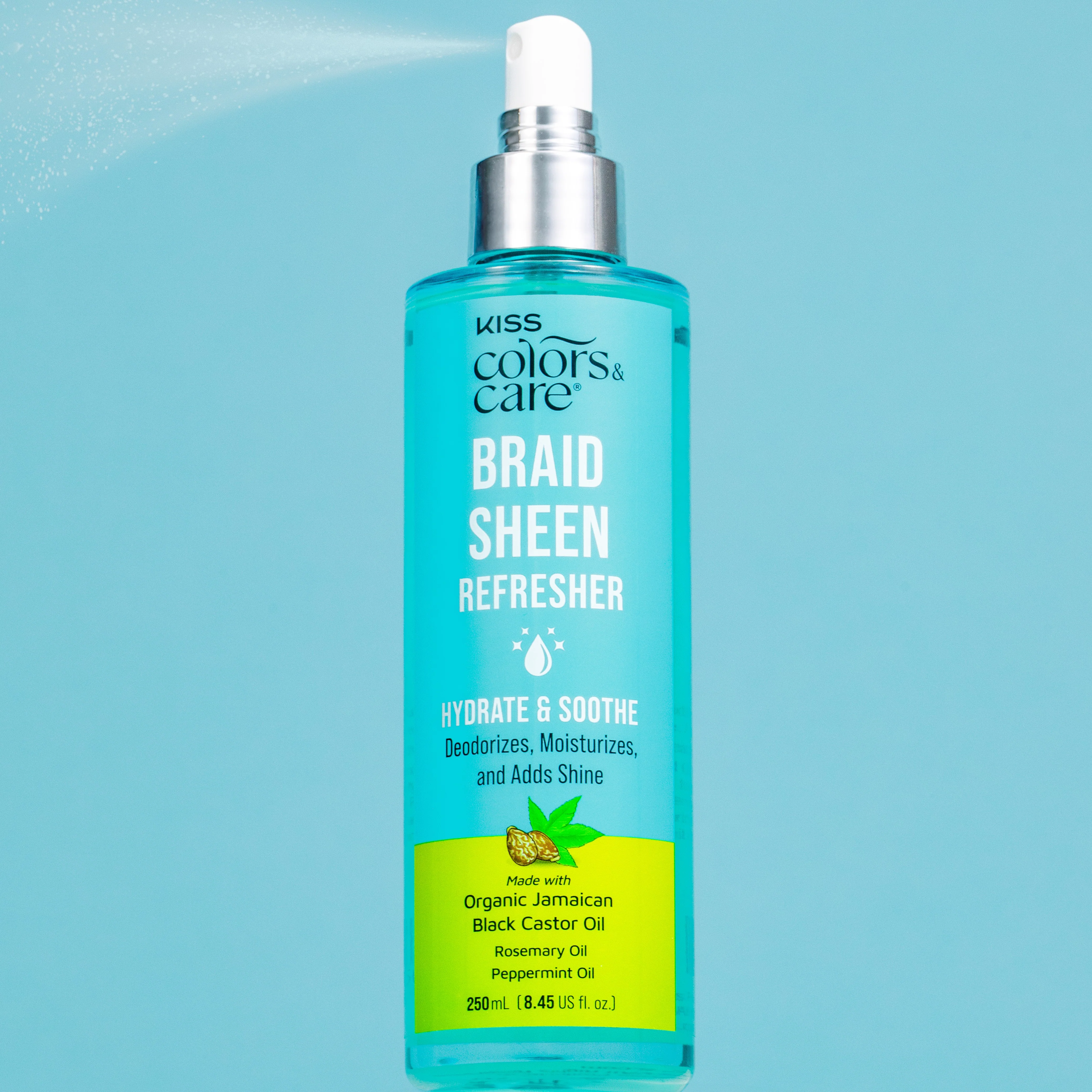 KISS Colors & Care Braid Sheen Refresher - 8.45 fl. oz. - Image 4