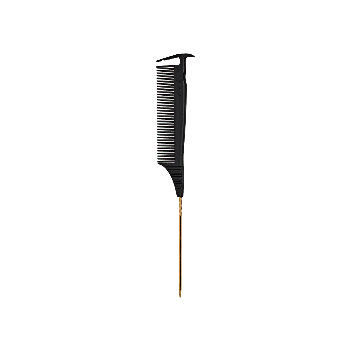 KISS Colors & Care Carbon Fiber Axe Pin Tail Parting Comb - Image 2