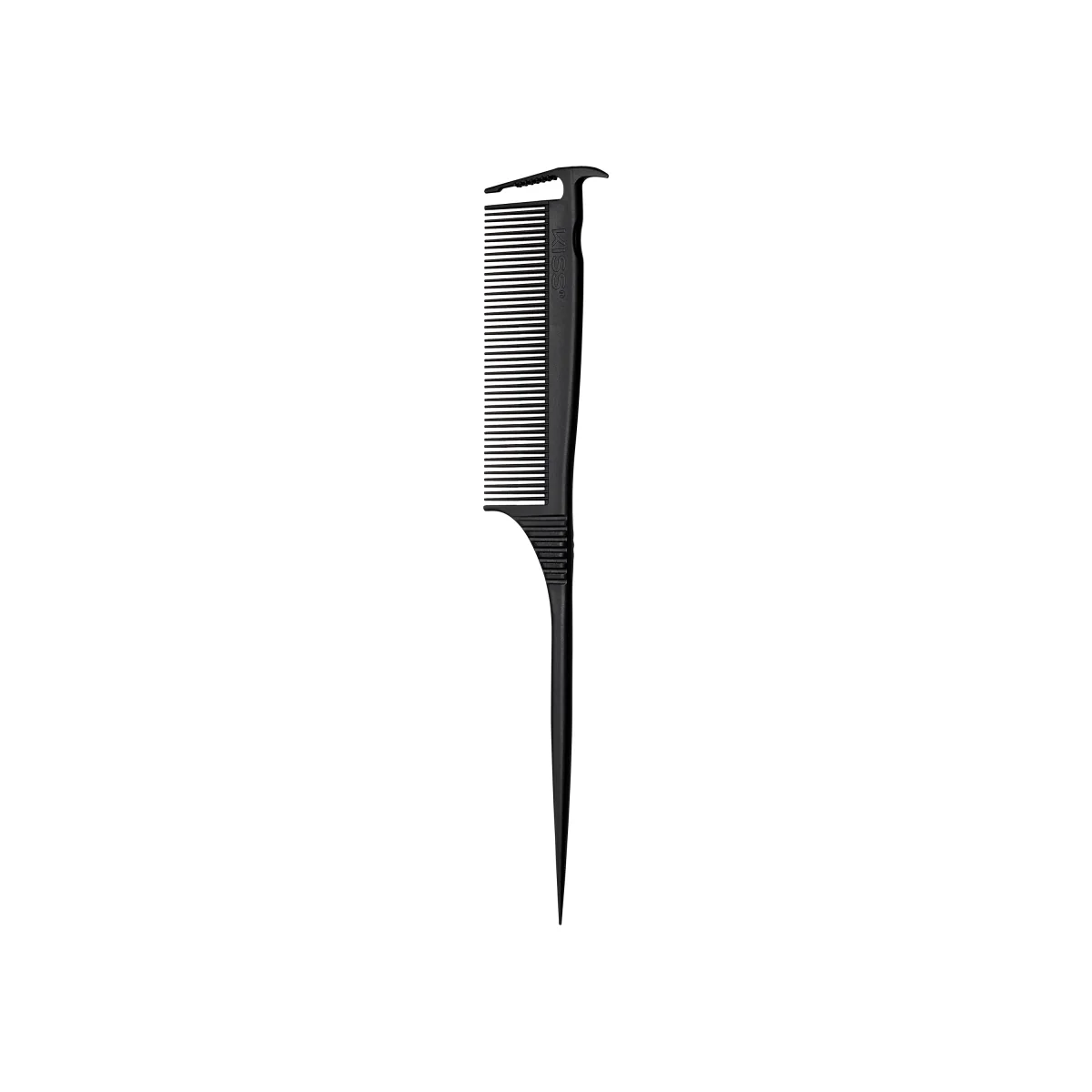 KISS Colors & Care Carbon Fiber Axe Rat Tail Parting Comb - Image 3