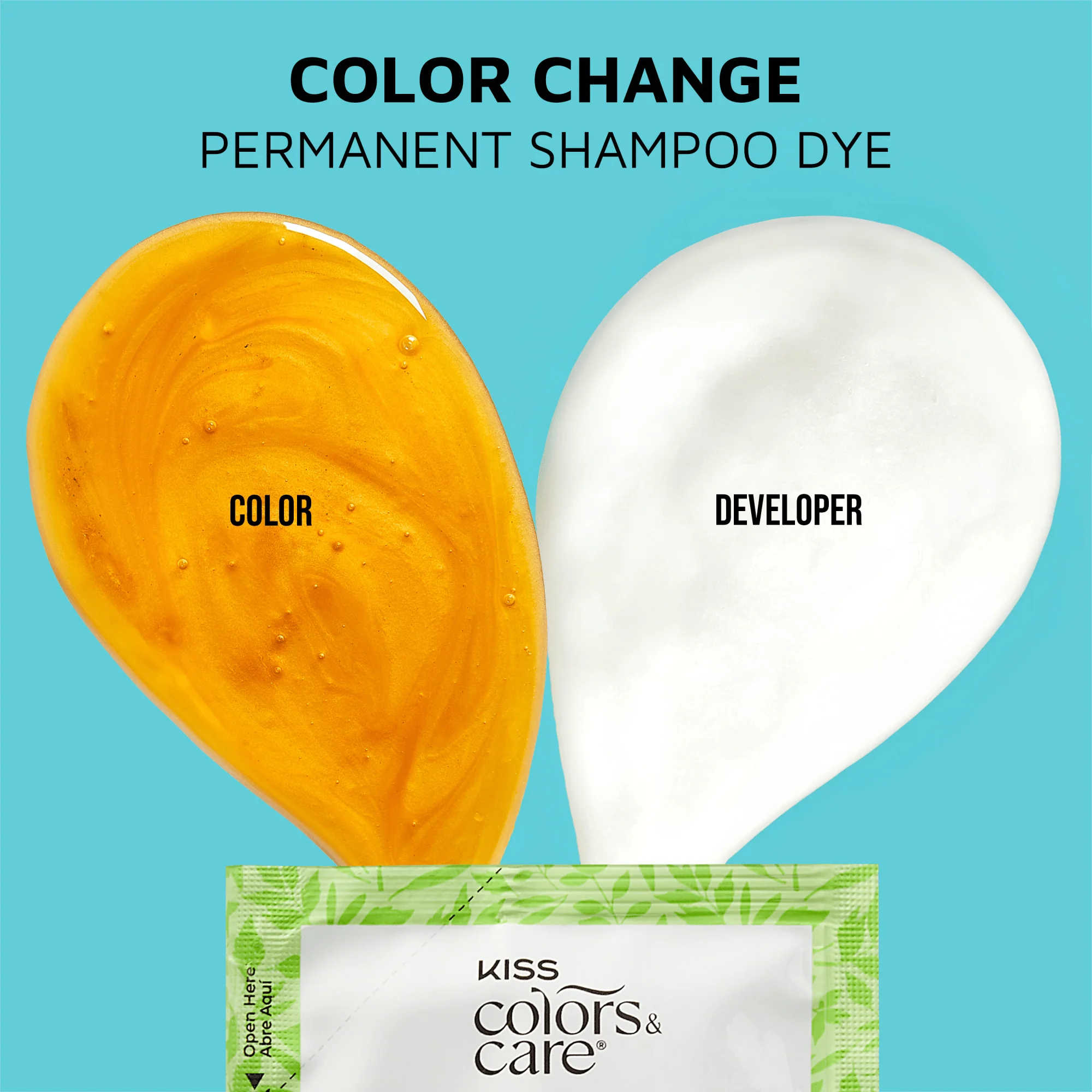 KISS Color Change Permanent Shampoo Dye - Dark Brown - Image 10