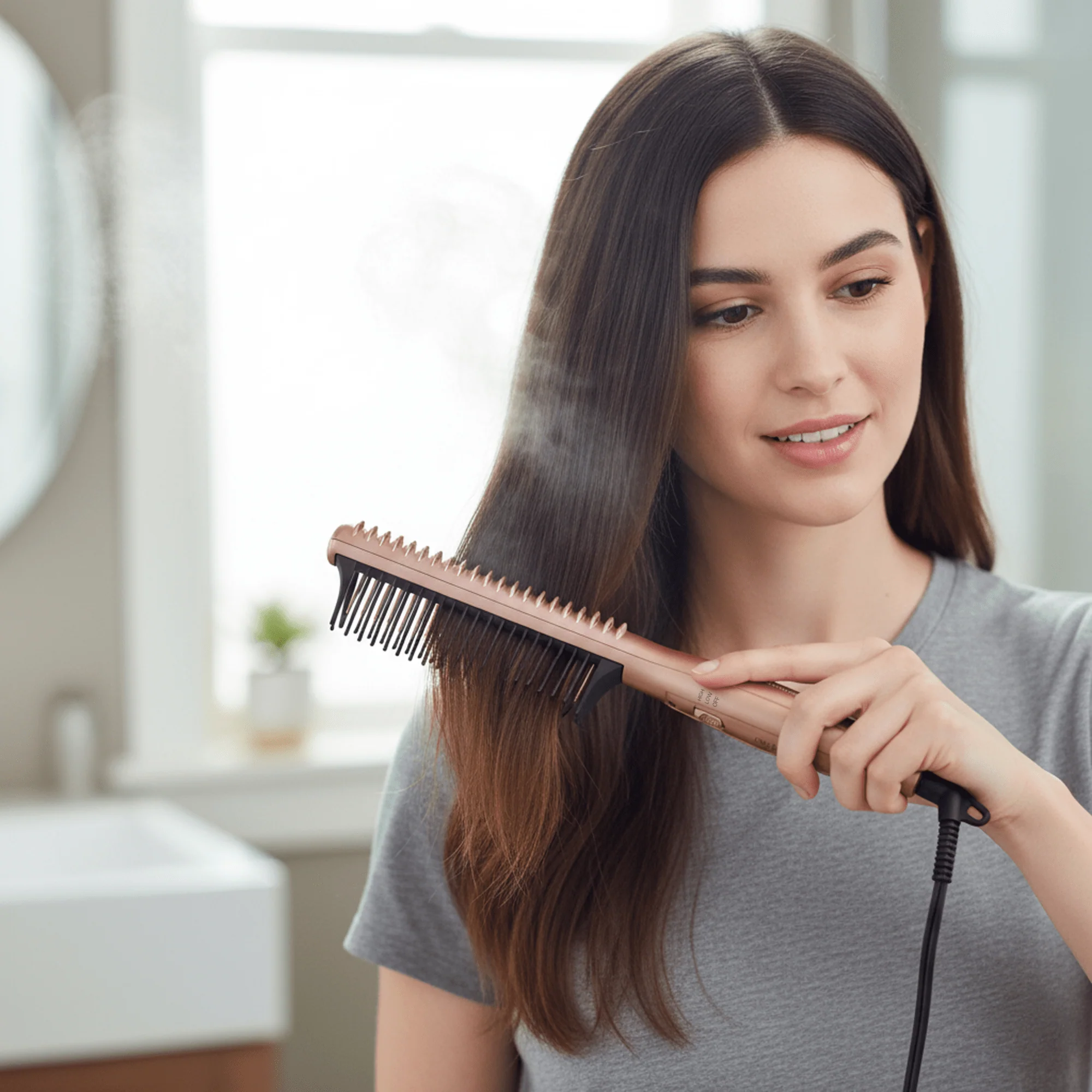 KISS Dry & Style Heat Brush - Image 2