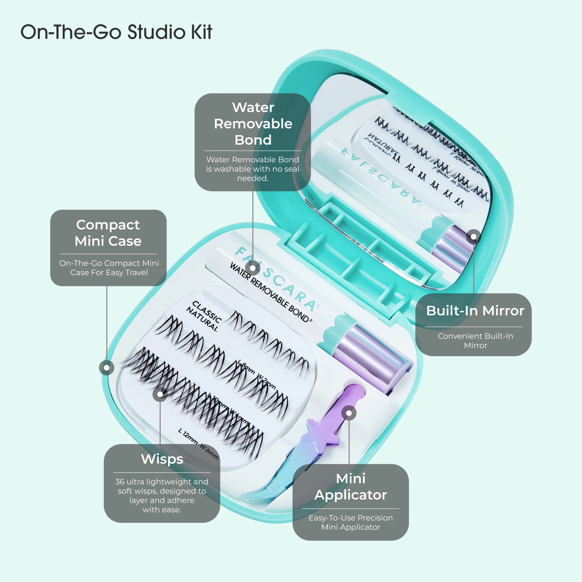 FALSCARA Studio Mini On-The-Go Kit – Soft Volume - 36 Wisps - Image 10