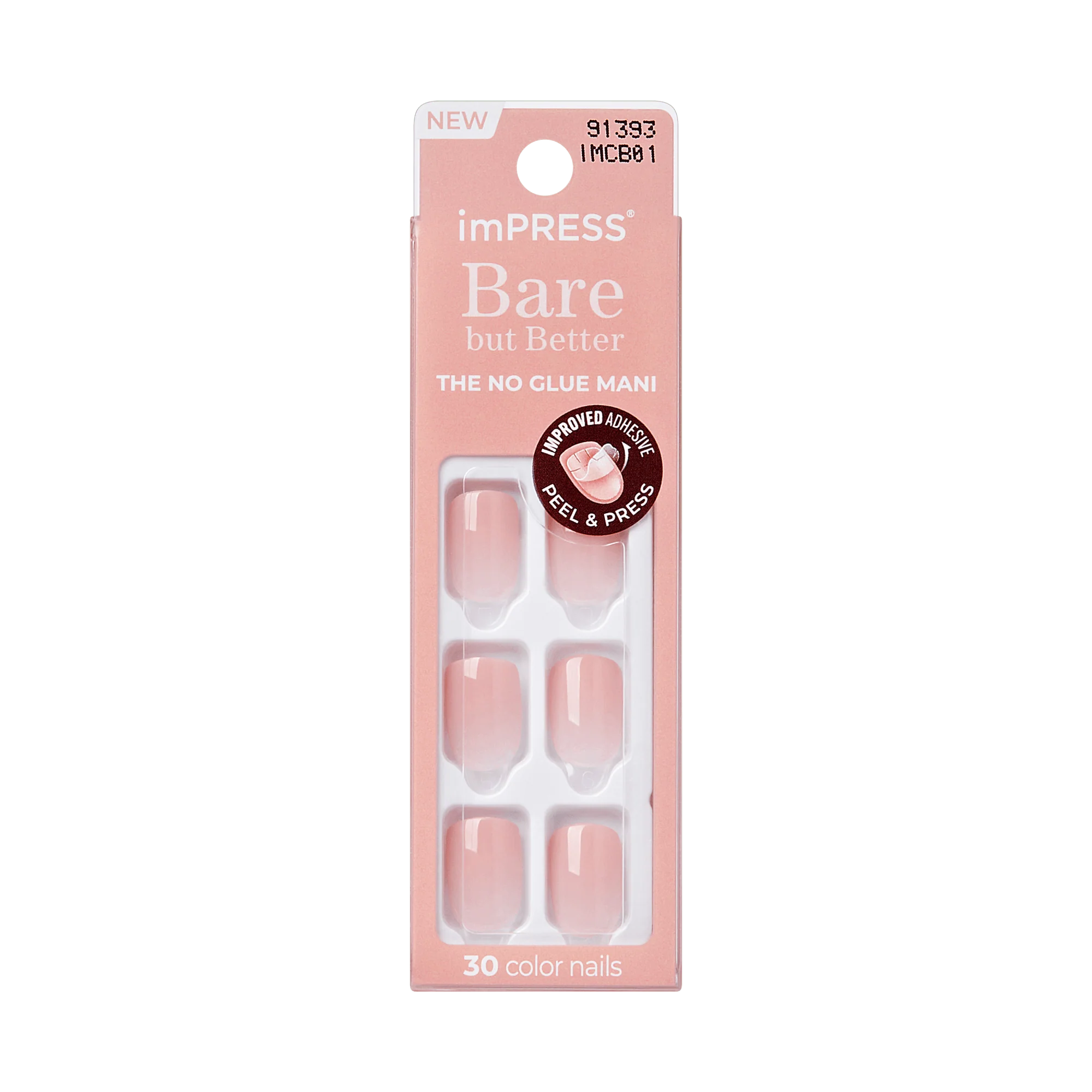 imPRESS Color Bare but Better Press On Nails - Instinct - Image 5