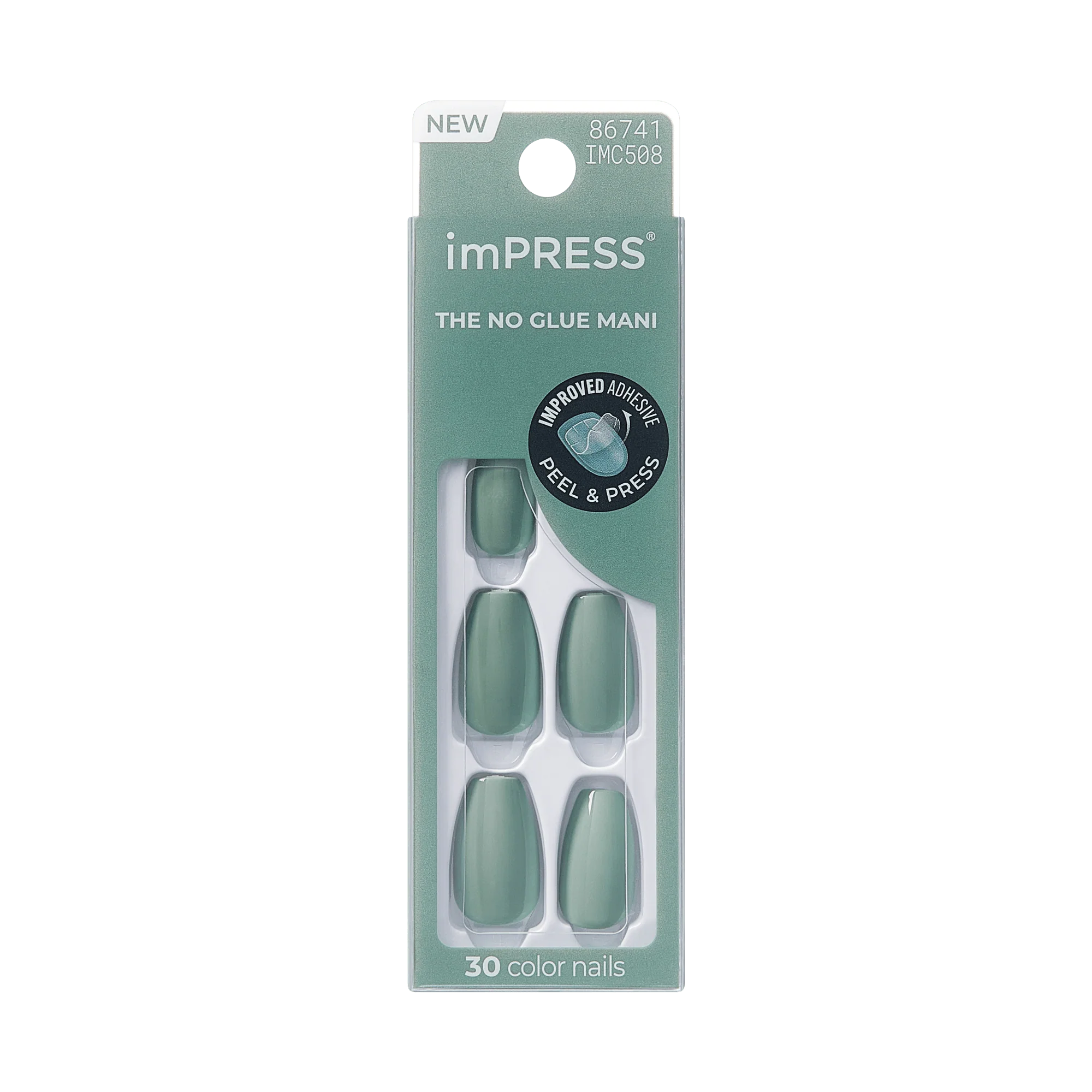 imPRESS Color Press On Nails - Going Green - Image 6