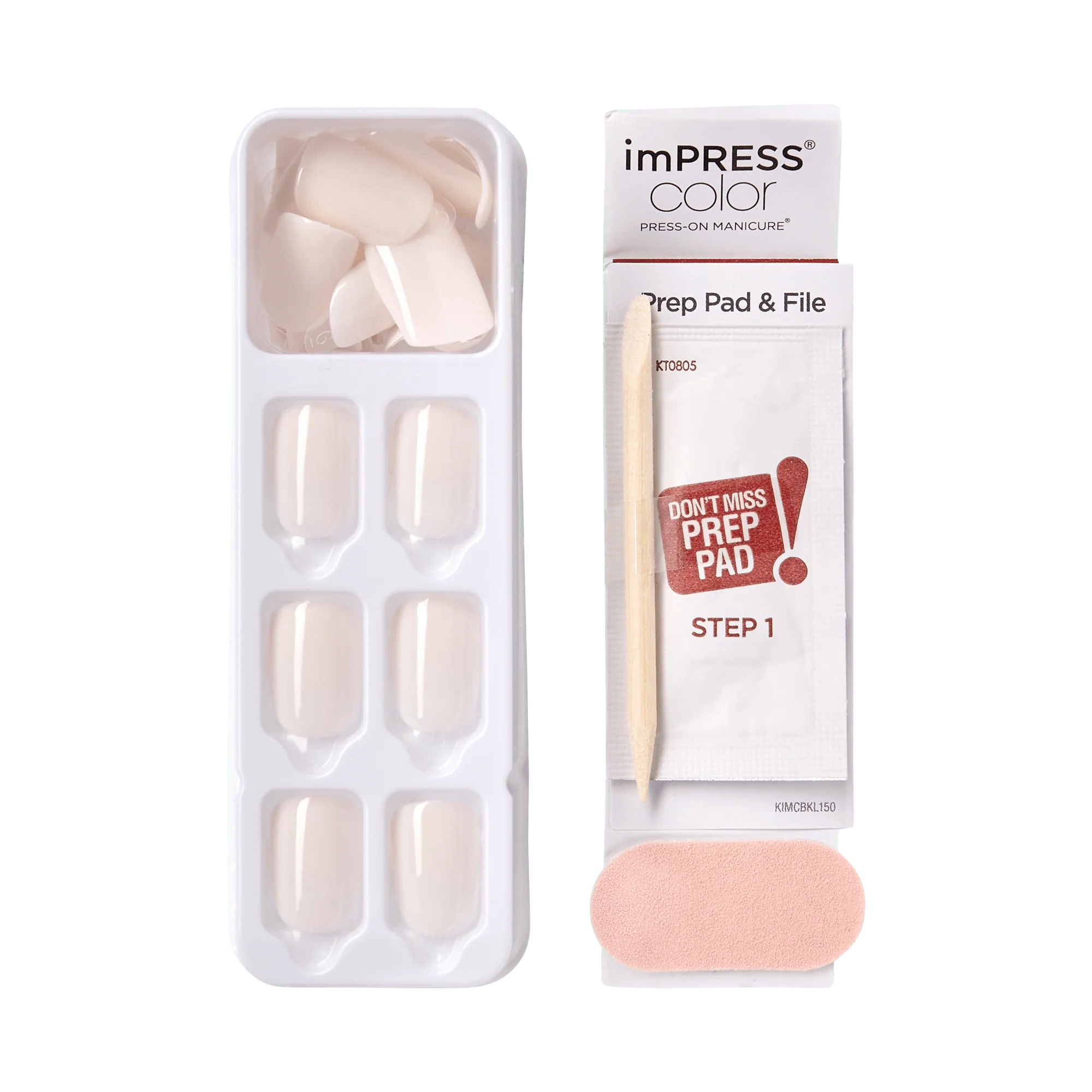 imPRESS Color Press On Nails - Point Pink - Image 5