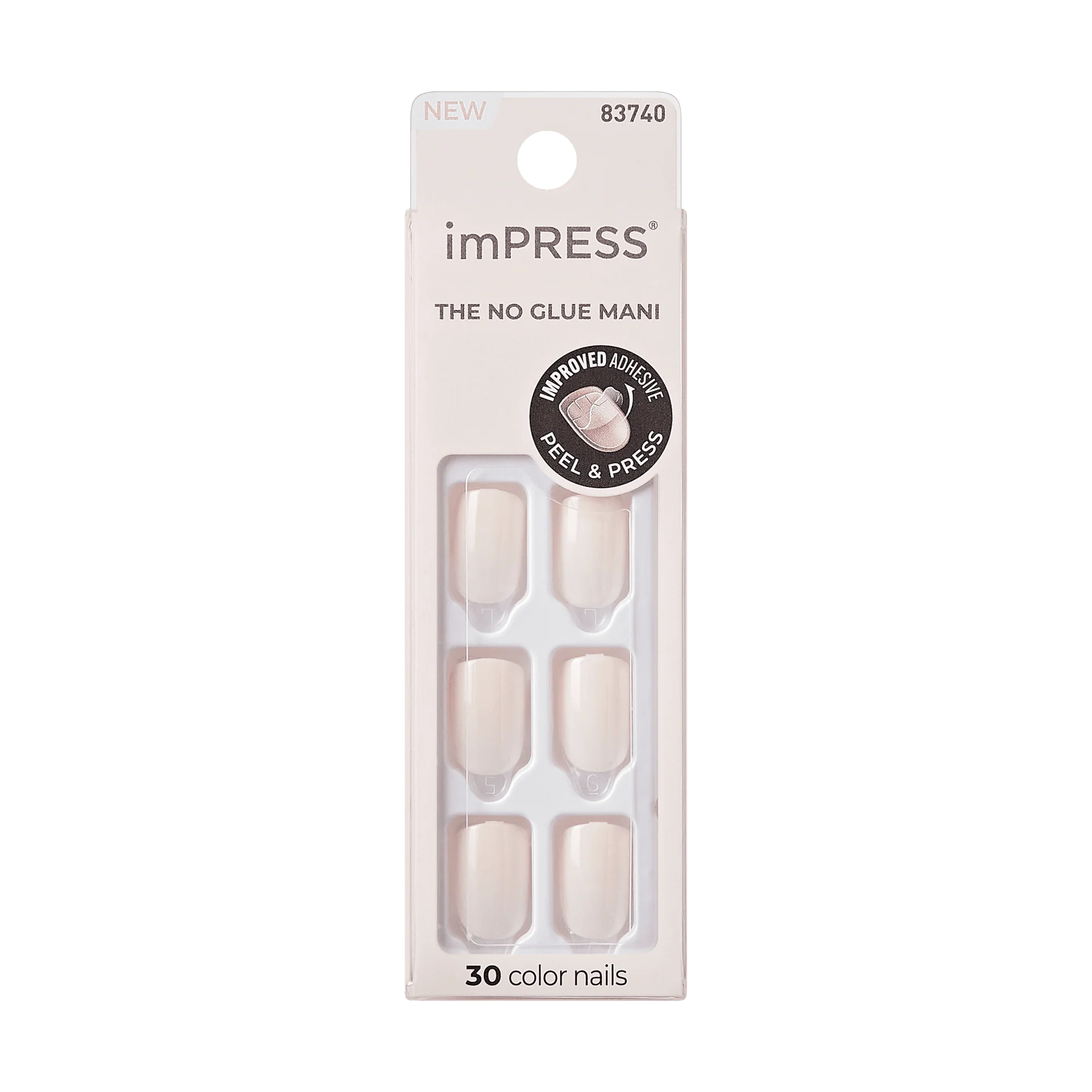 imPRESS Color Press On Nails - Point Pink - Image 7