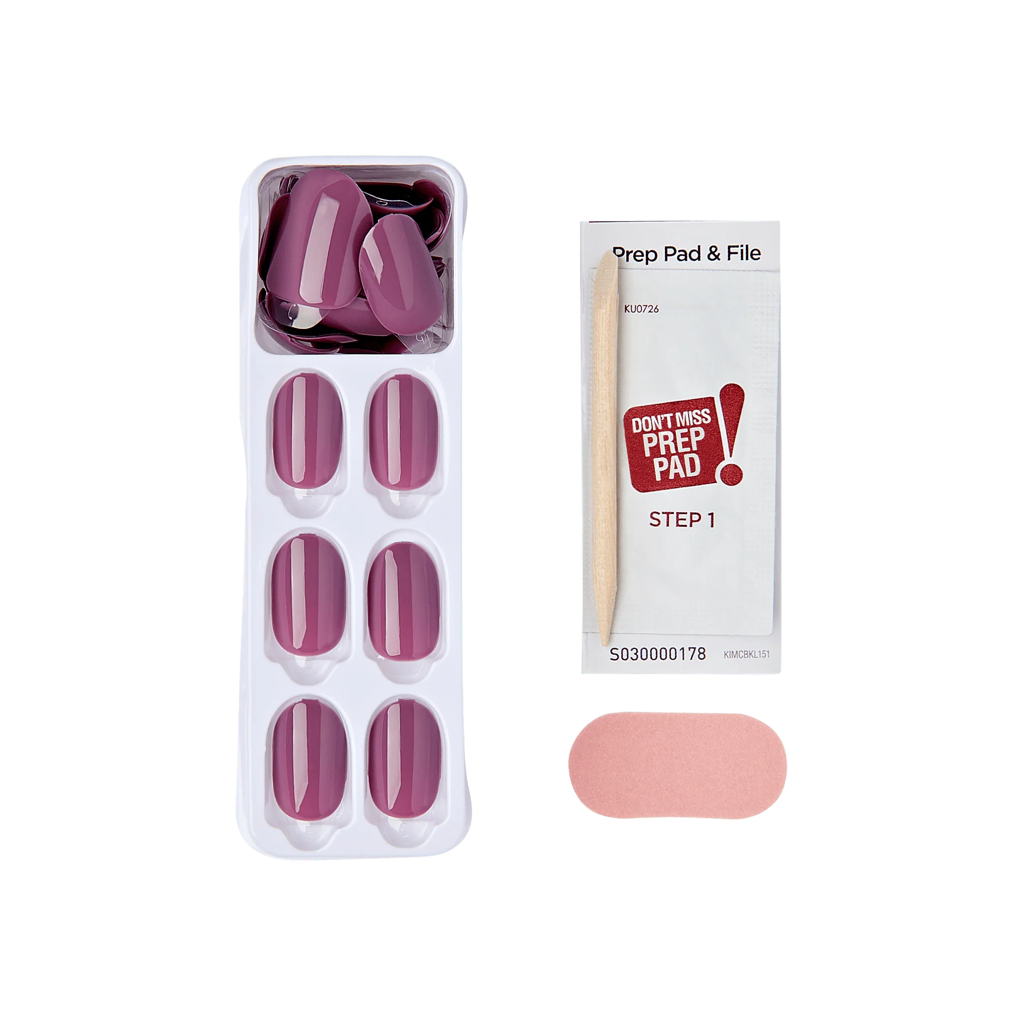 imPRESS Color Press On Nails - Purple Veil - Image 4
