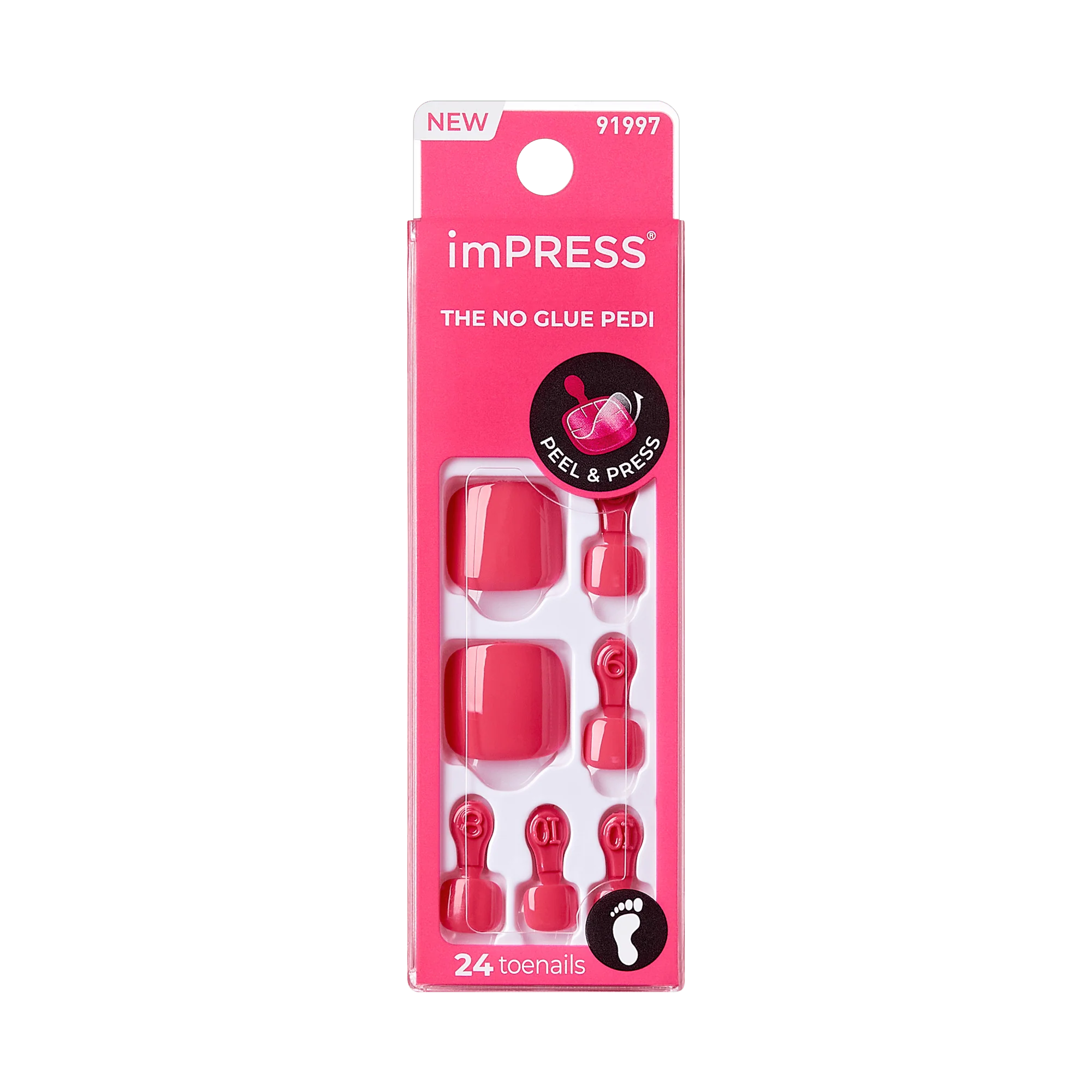 imPRESS Color Press On Toenails - Roundabout - Image 4