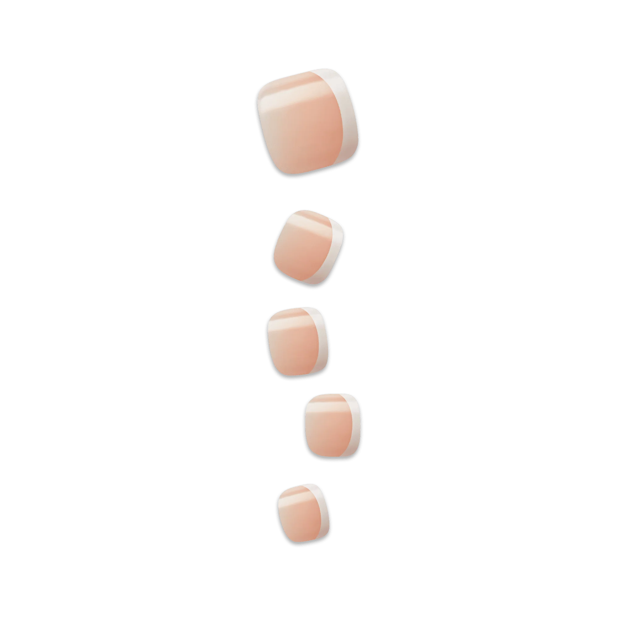 imPRESS Design Press On Pedicure - Blanc Chic