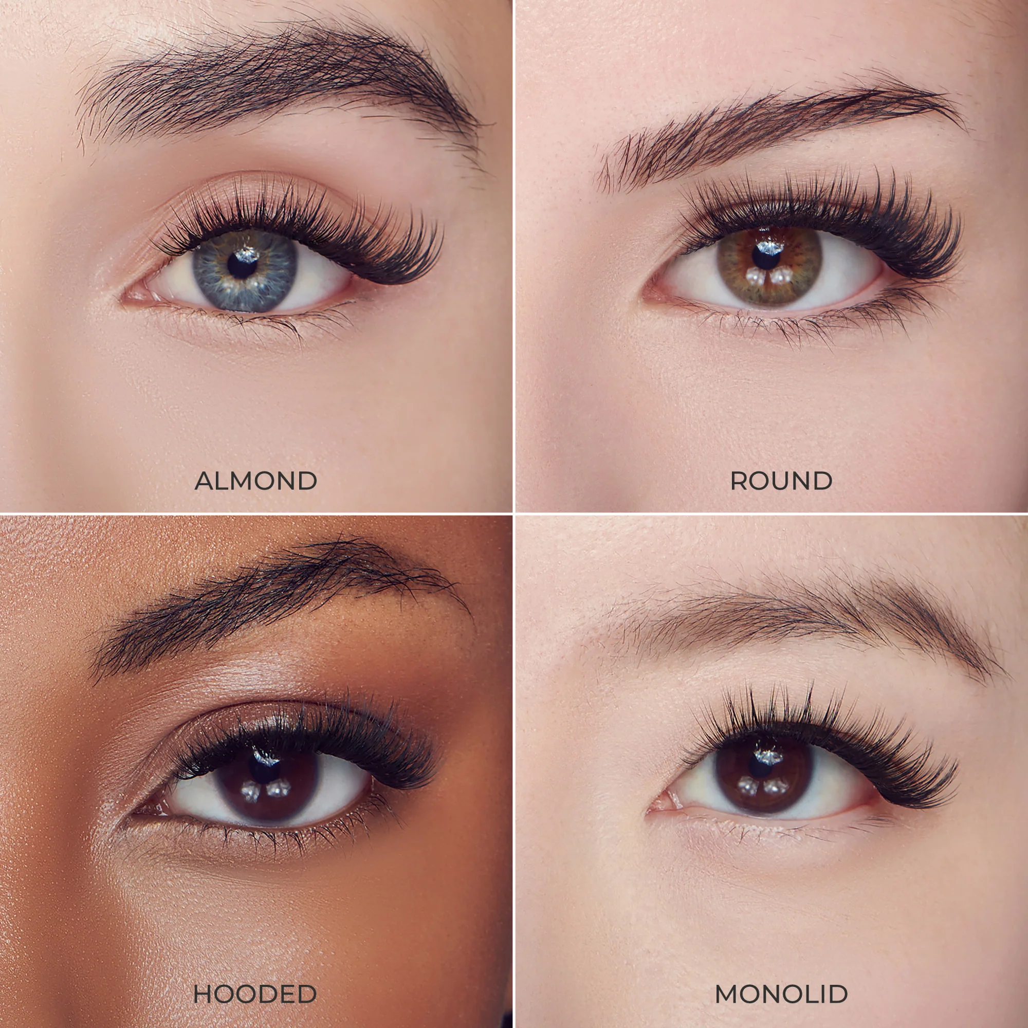 imPRESS Falsies Self Adhesive Eyelashes, 20 Lash Clusters - Glamorous - Image 4