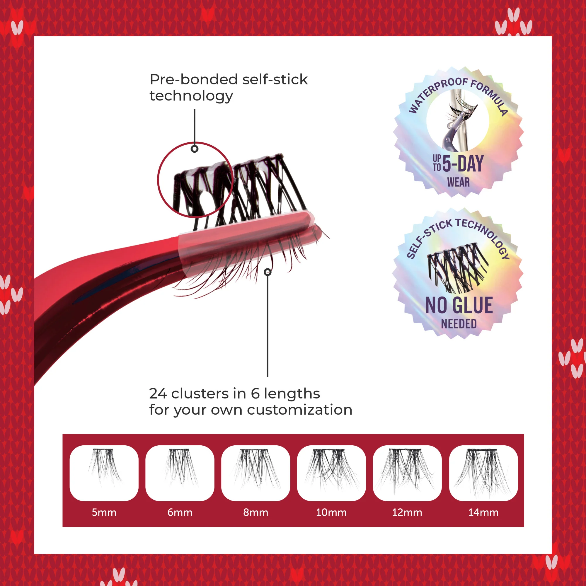 imPRESS Falsies Long Lasting Holiday Lashes - Demi Bold - Image 10