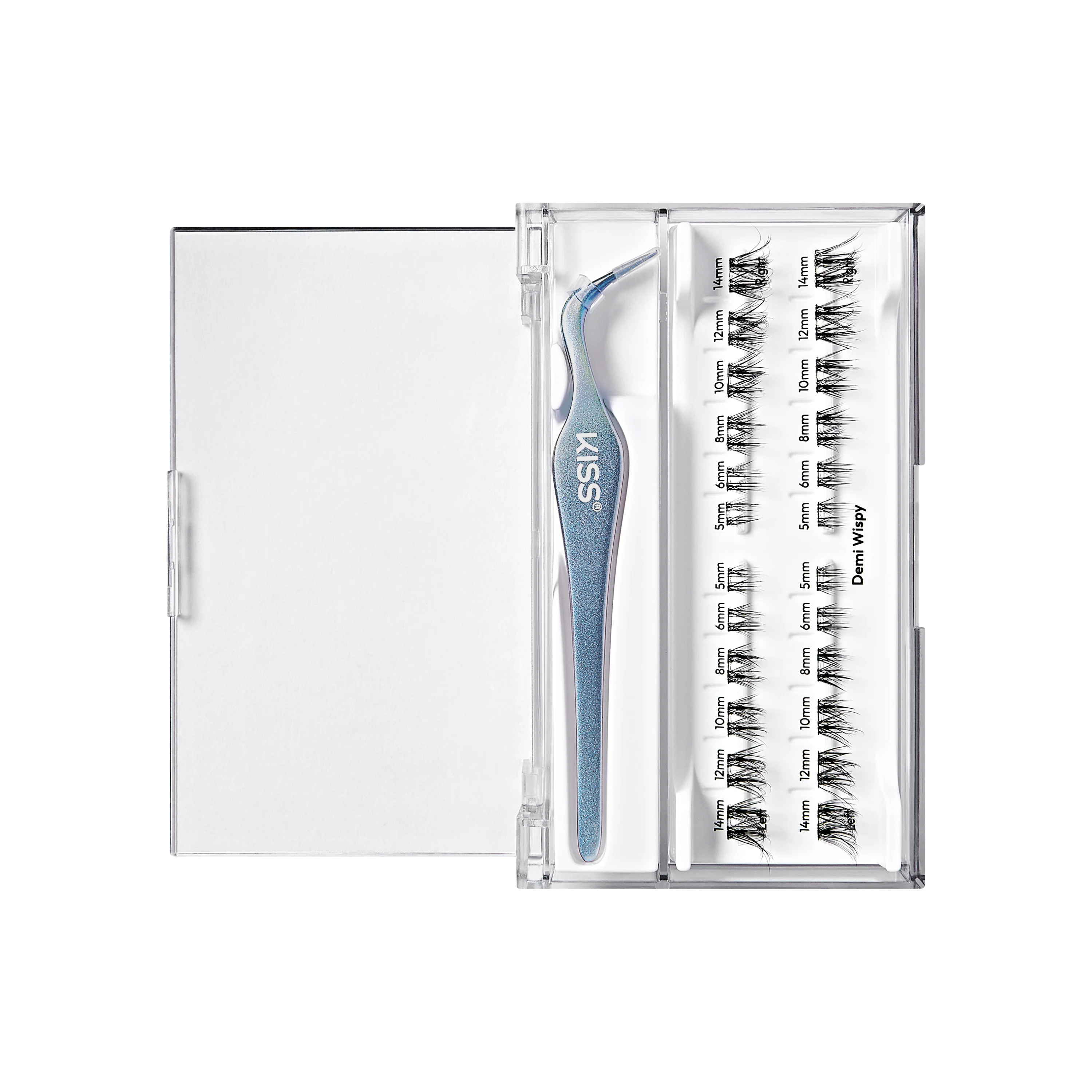 imPRESS Falsies Long Lasting Self Adhesive Eyelashes – Demi Wispy - Image 6