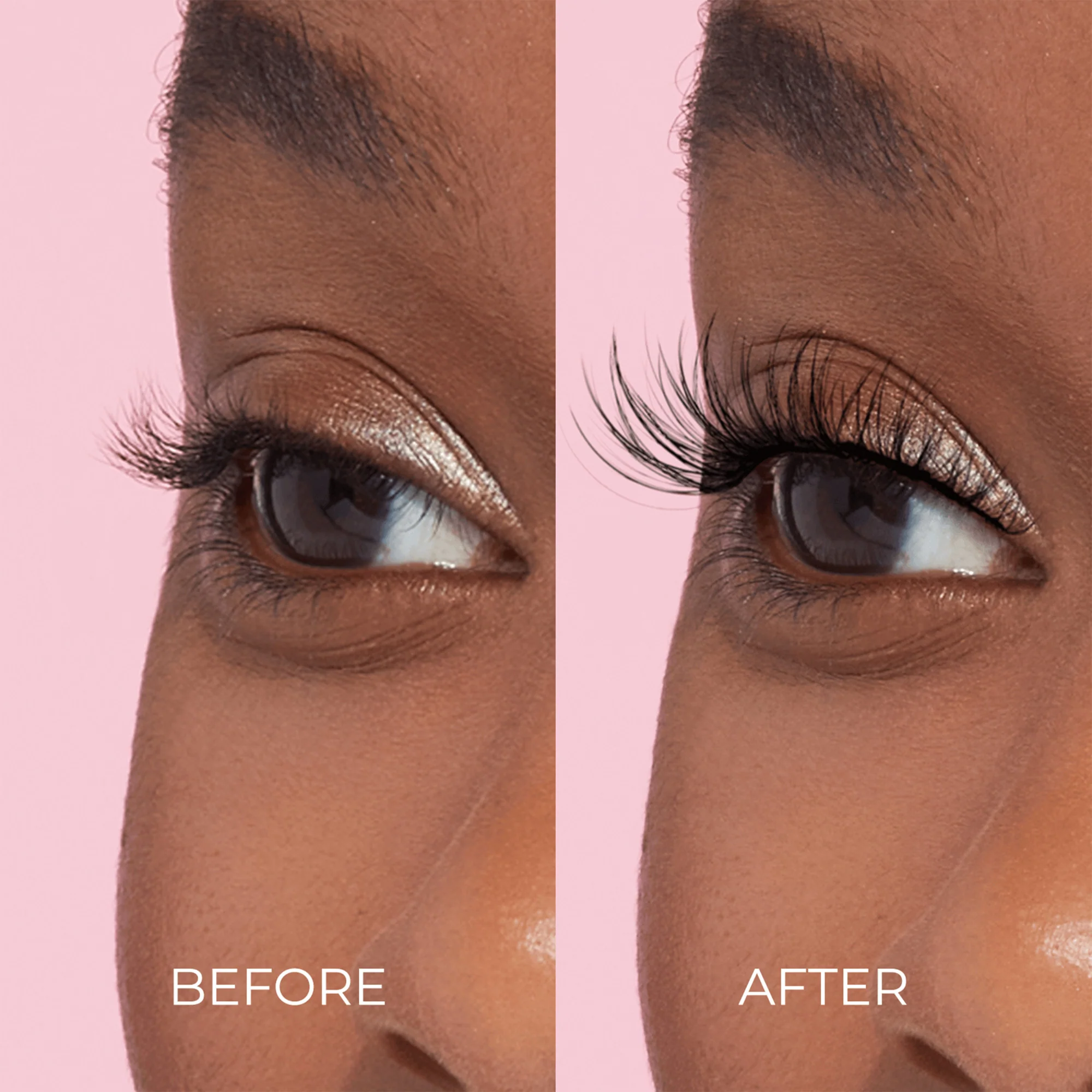 imPRESS Falsies Self Adhesive Eyelashes, 50 Lash Clusters - Natural & Wispy - Image 2