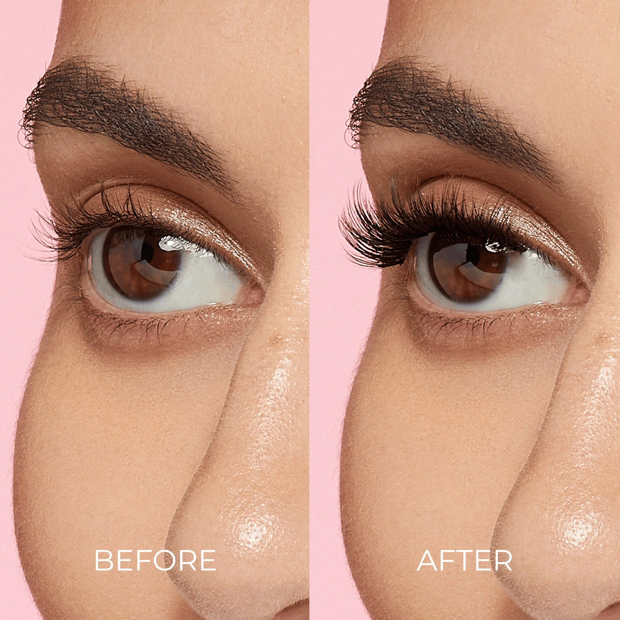 imPRESS Falsies Self Adhesive Eyelashes, 12 Lash Clusters + Applicator – Lavish - Image 3