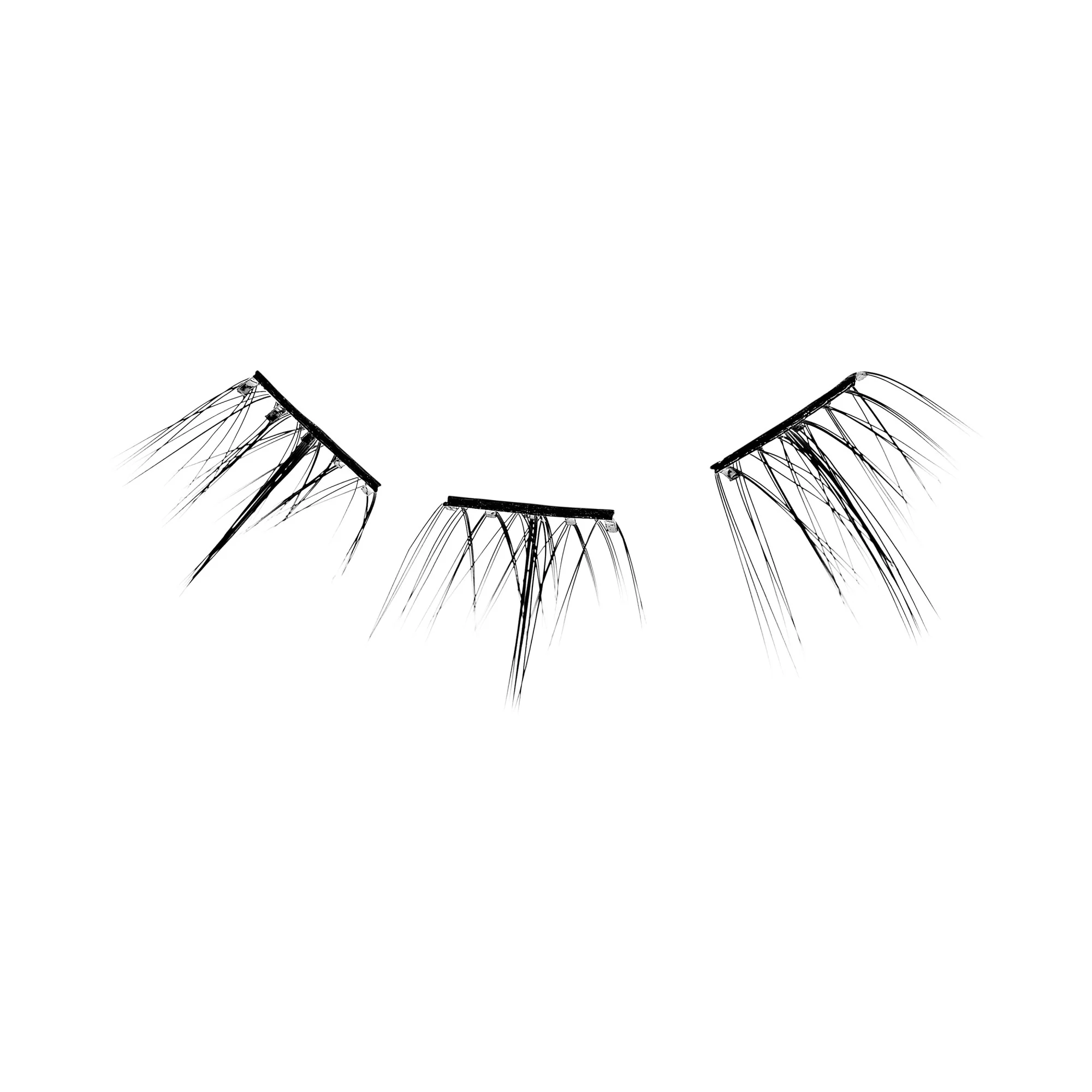 imPRESS Falsies Self Adhesive Eyelashes, 12 Lash Clusters + Applicator - Modern - Image 7