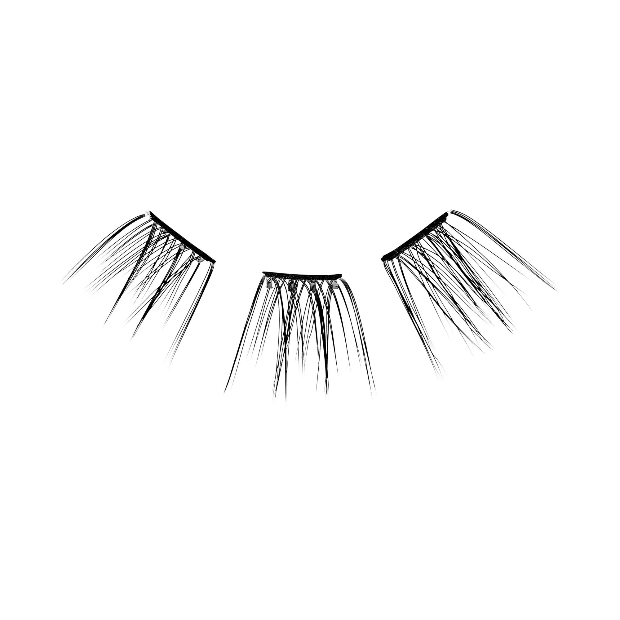 imPRESS Falsies Self Adhesive Eyelashes, 12 Lash Clusters + Applicator – Sleek - Image 7