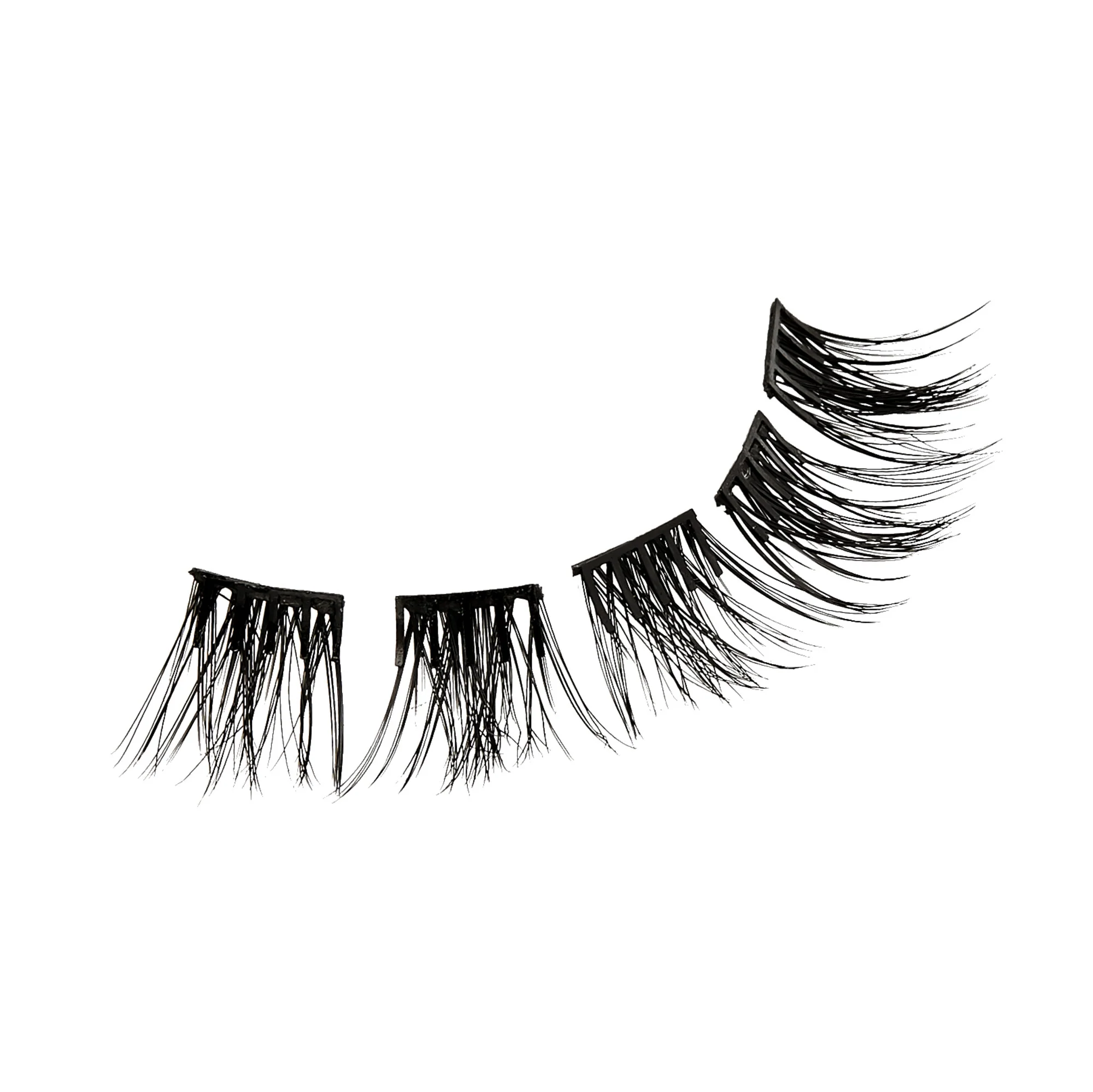 imPRESS Falsies Self Adhesive Eyelashes, 20 Lash Clusters - Spiky - Image 6