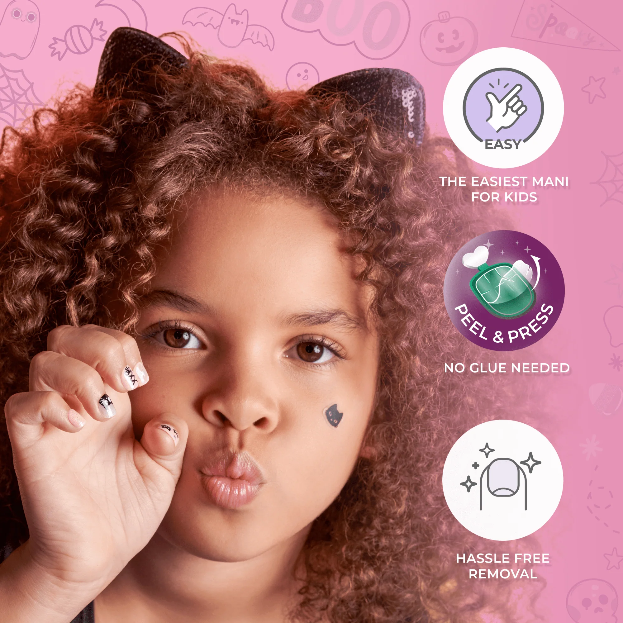 imPRESS Halloween Kids Press On Nails - Boo-Ya - Image 11
