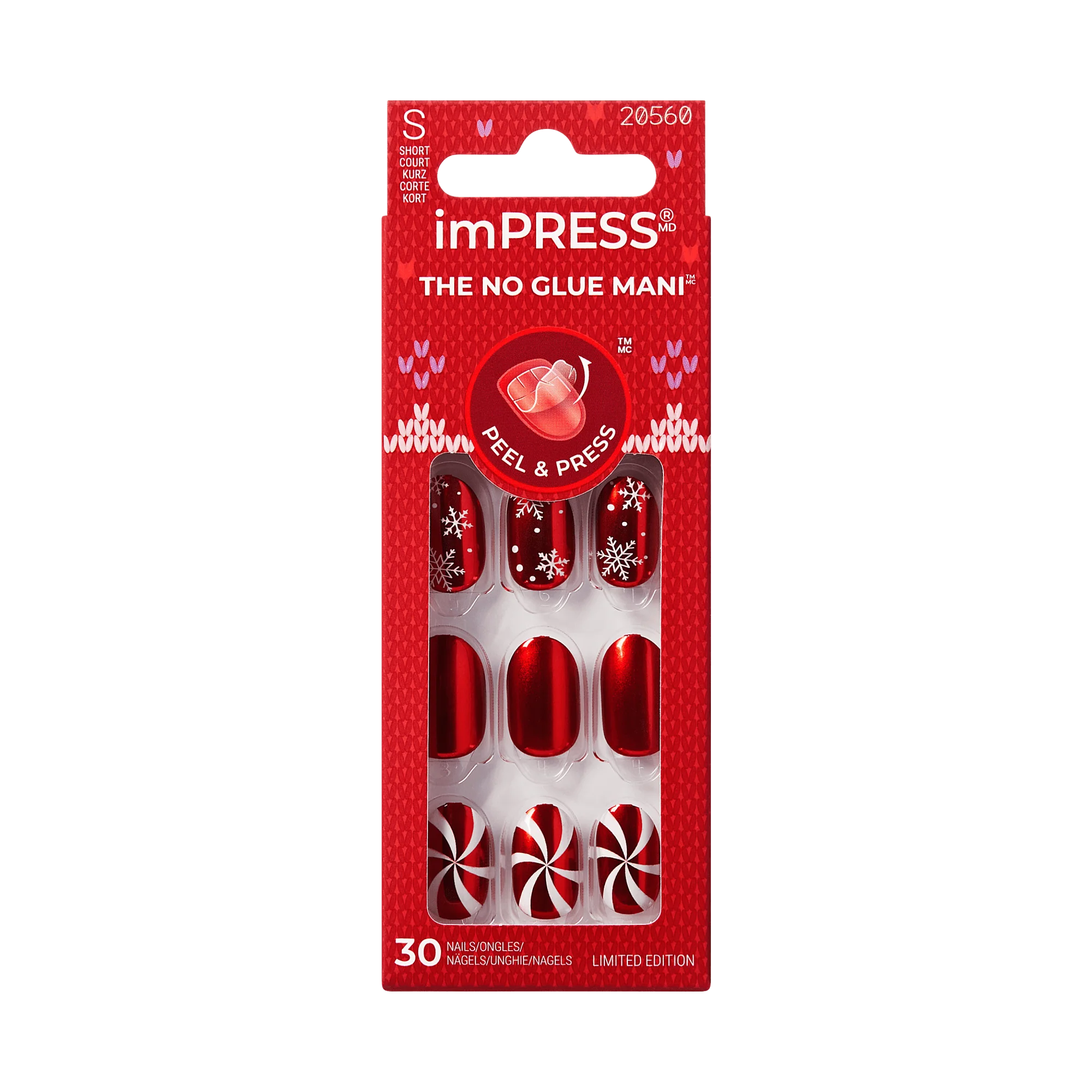 imPRESS Holiday Design Press On Nails - Merry n Bright - Image 7