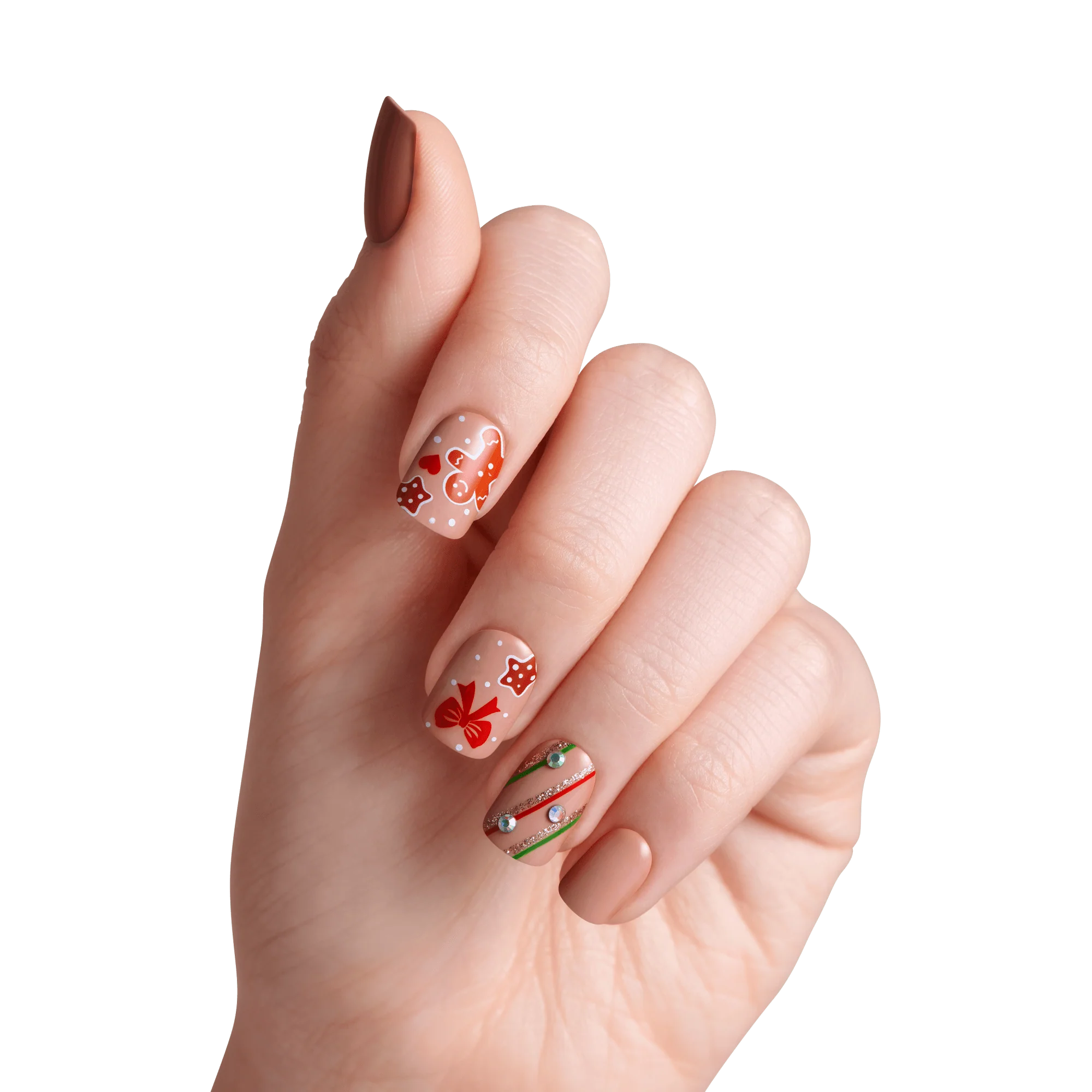 imPRESS Holiday Design Press On Nails - Mistletoe Kiss - Image 3