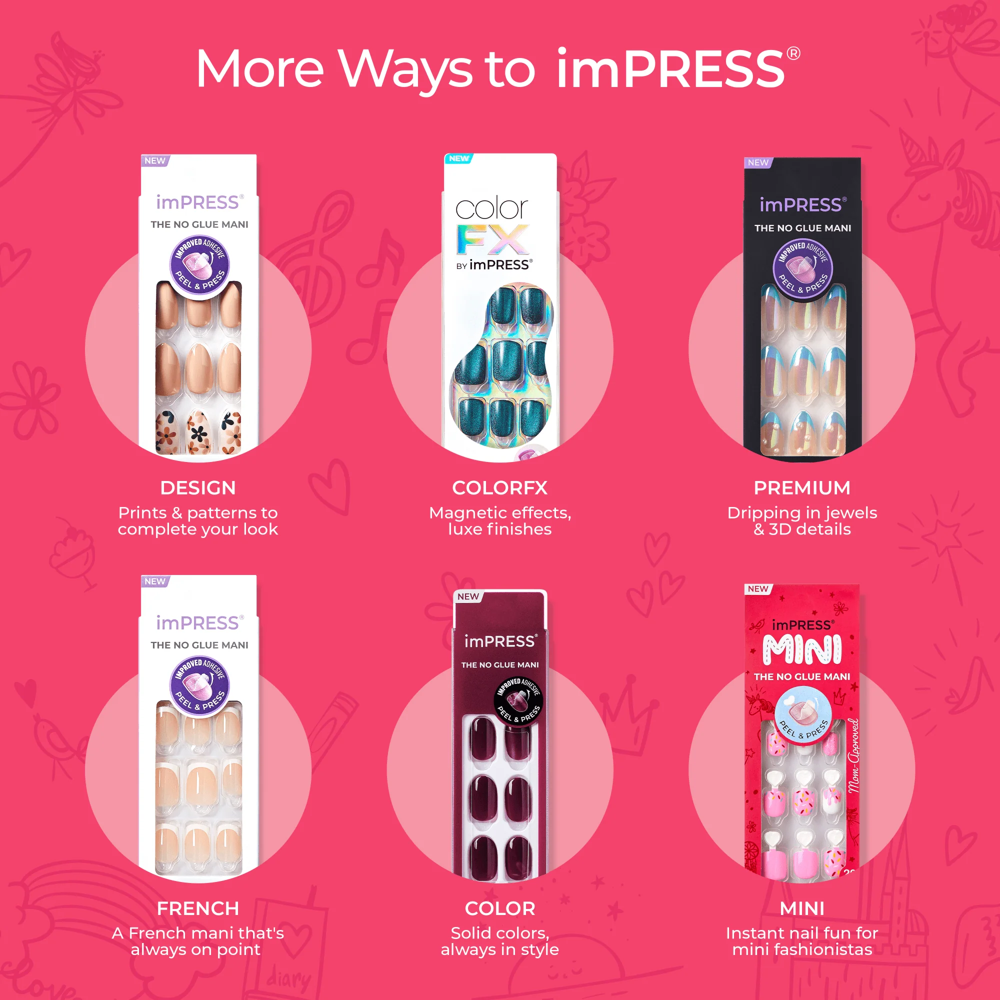 imPRESS Kids Press On Nails - Berry Best - Image 9