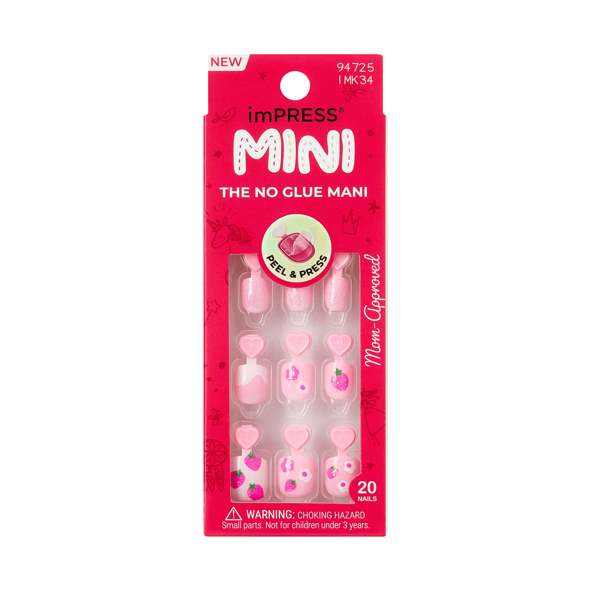 imPRESS Kids Press On Nails - Berry Cute - Image 5