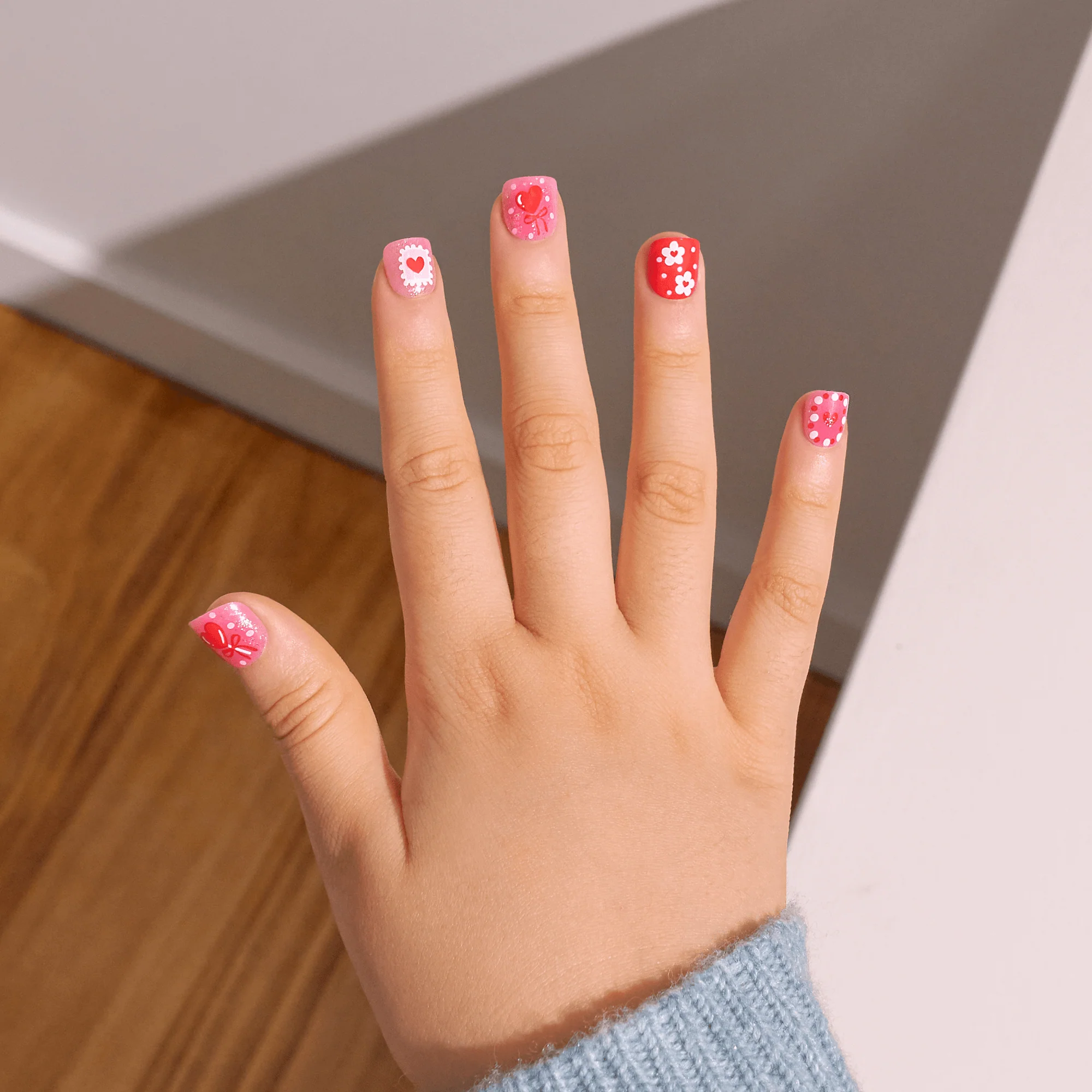 imPRESS Kids Press On Nails - Candy Heart - Image 3