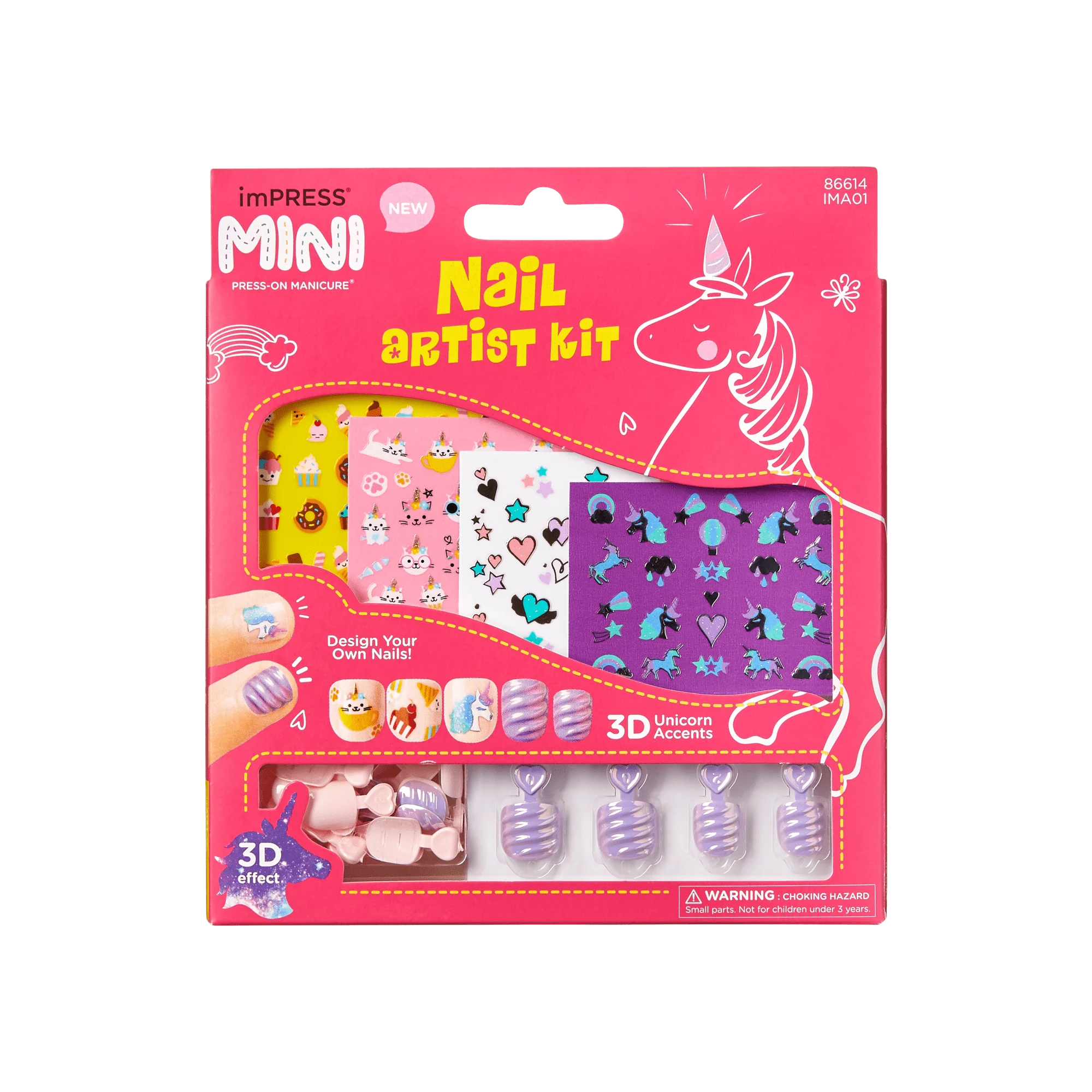 imPRESS MINI Nail Art Press On Nails - Nail Artist Kit