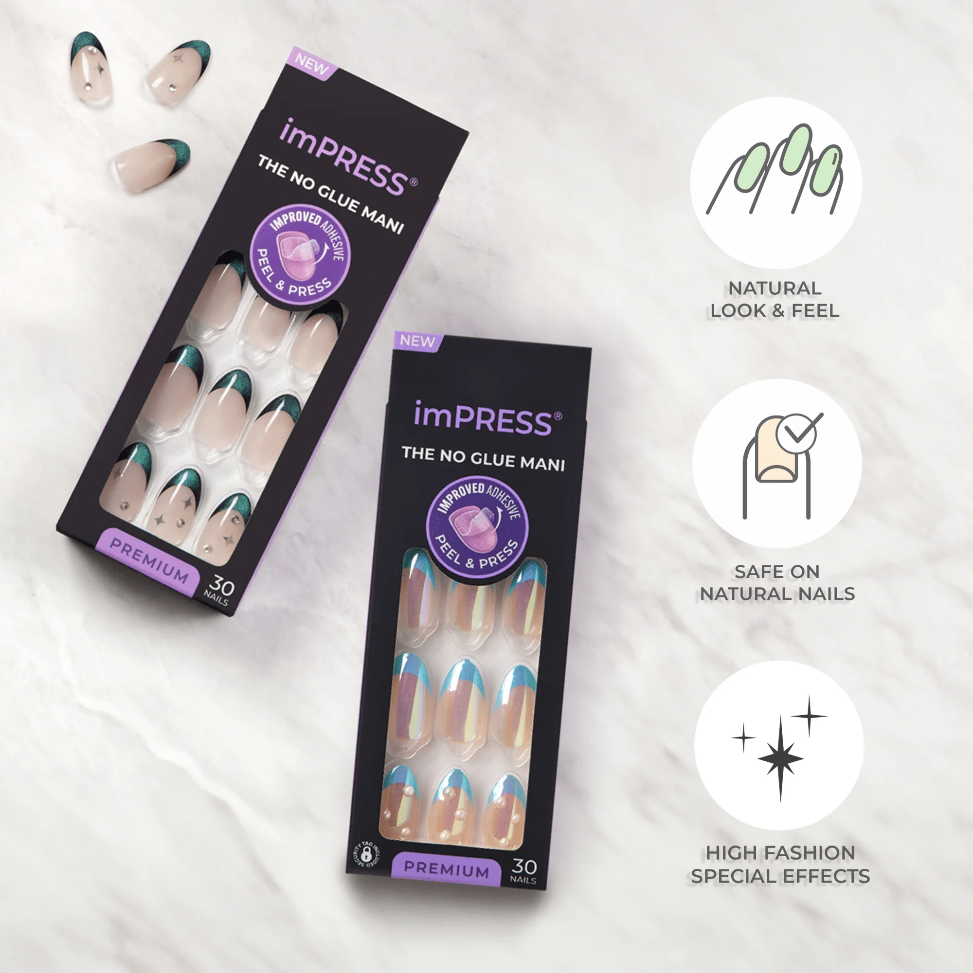 imPRESS Premium Press On Nails - Memory Lane - Image 9