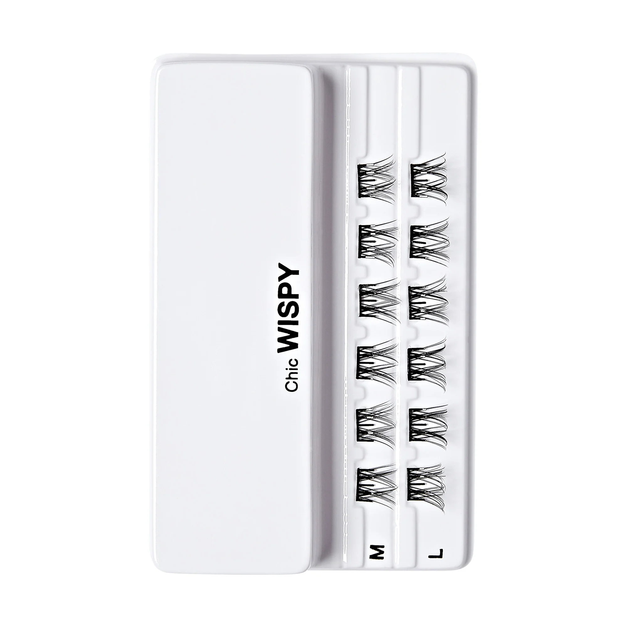 imPRESS Falsies Self Adhesive Eyelashes, 12 Lash Clusters - Chic - Image 6