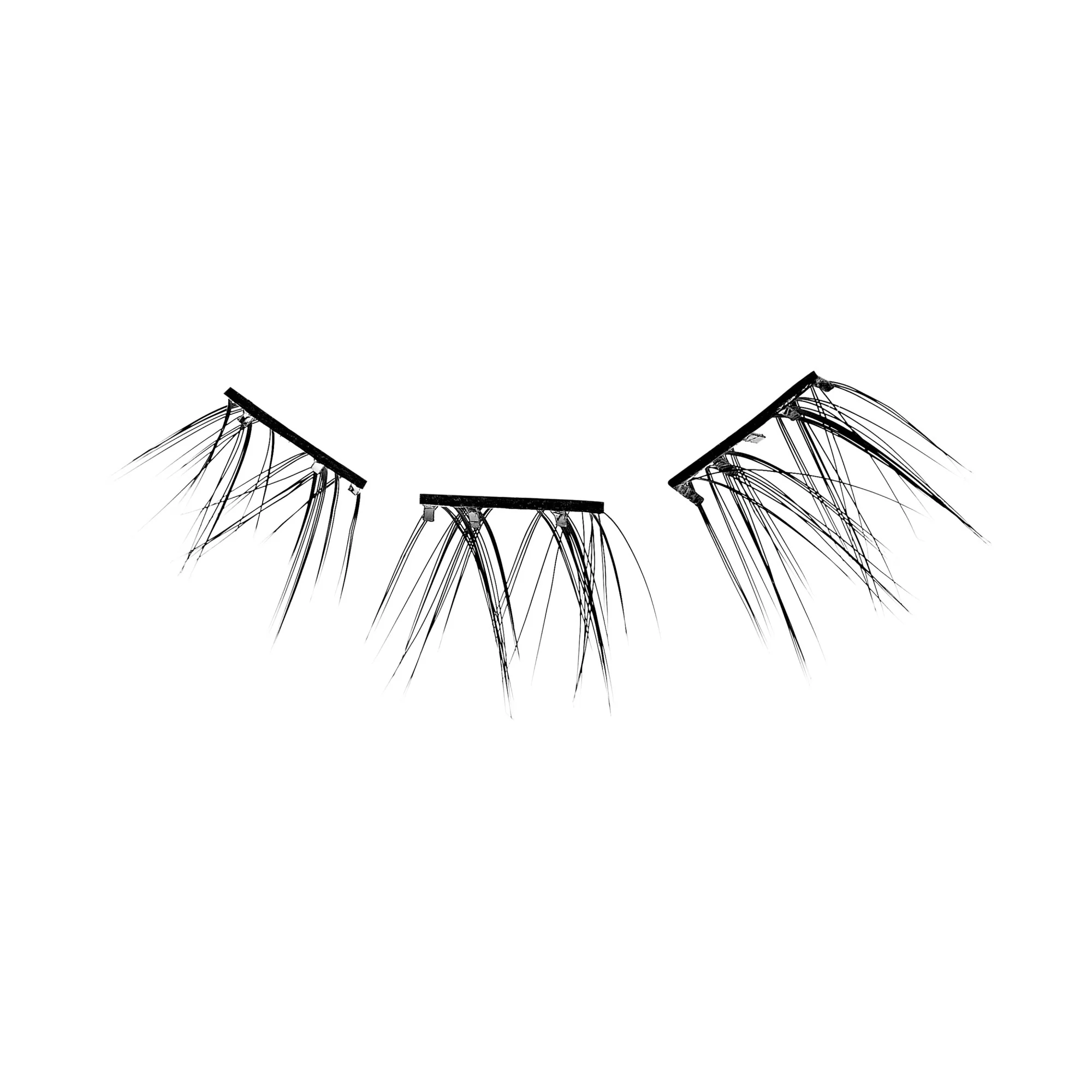 imPRESS Falsies Self Adhesive Eyelashes, 12 Lash Clusters + Applicator - Chic - Image 7
