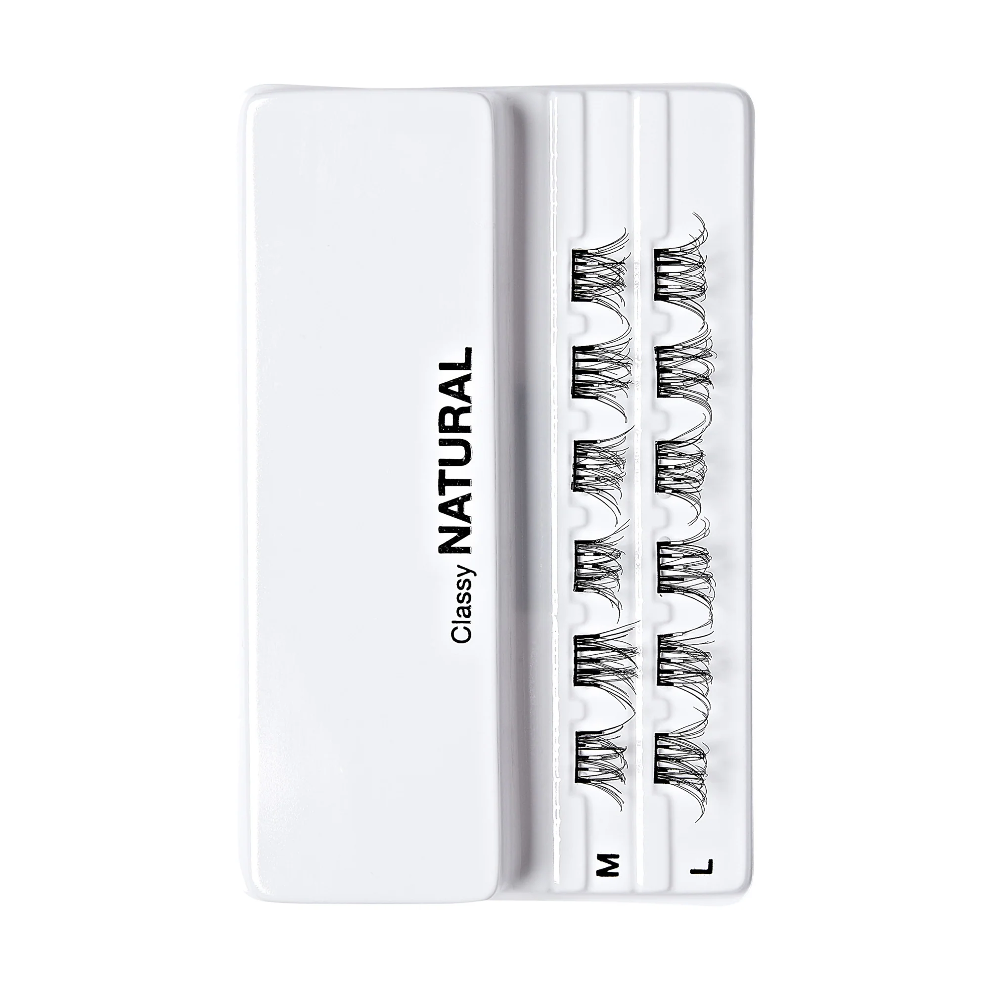 imPRESS Falsies Self Adhesive Eyelashes, 12 Lash Clusters - Classy - Image 6