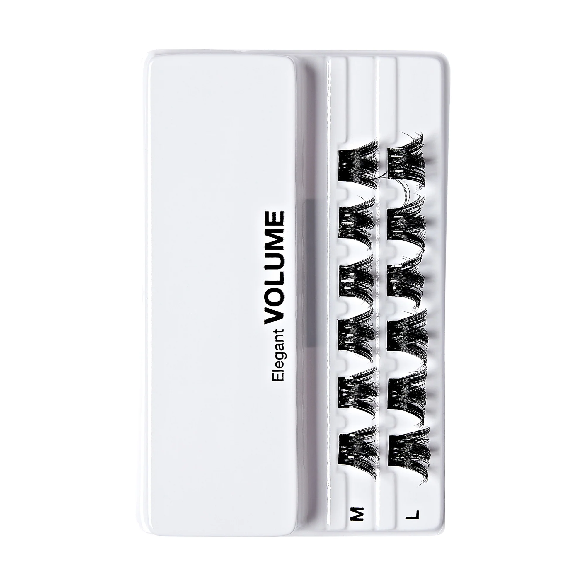 imPRESS Falsies Self Adhesive Eyelashes, 12 Lash Clusters - Elegant - Image 6