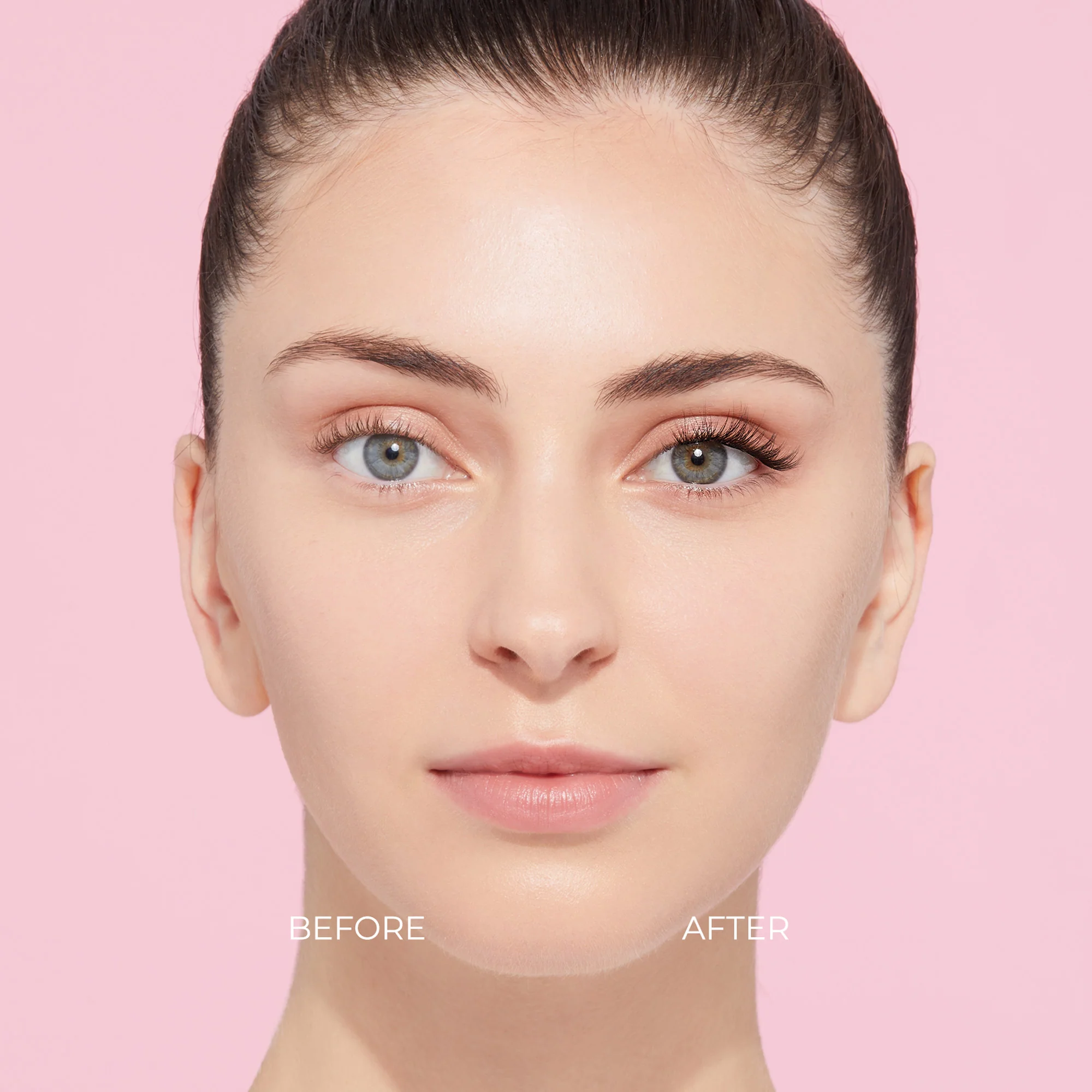 imPRESS Falsies Self Adhesive Eyelashes Refills 30 Clusters - Natural - Image 3