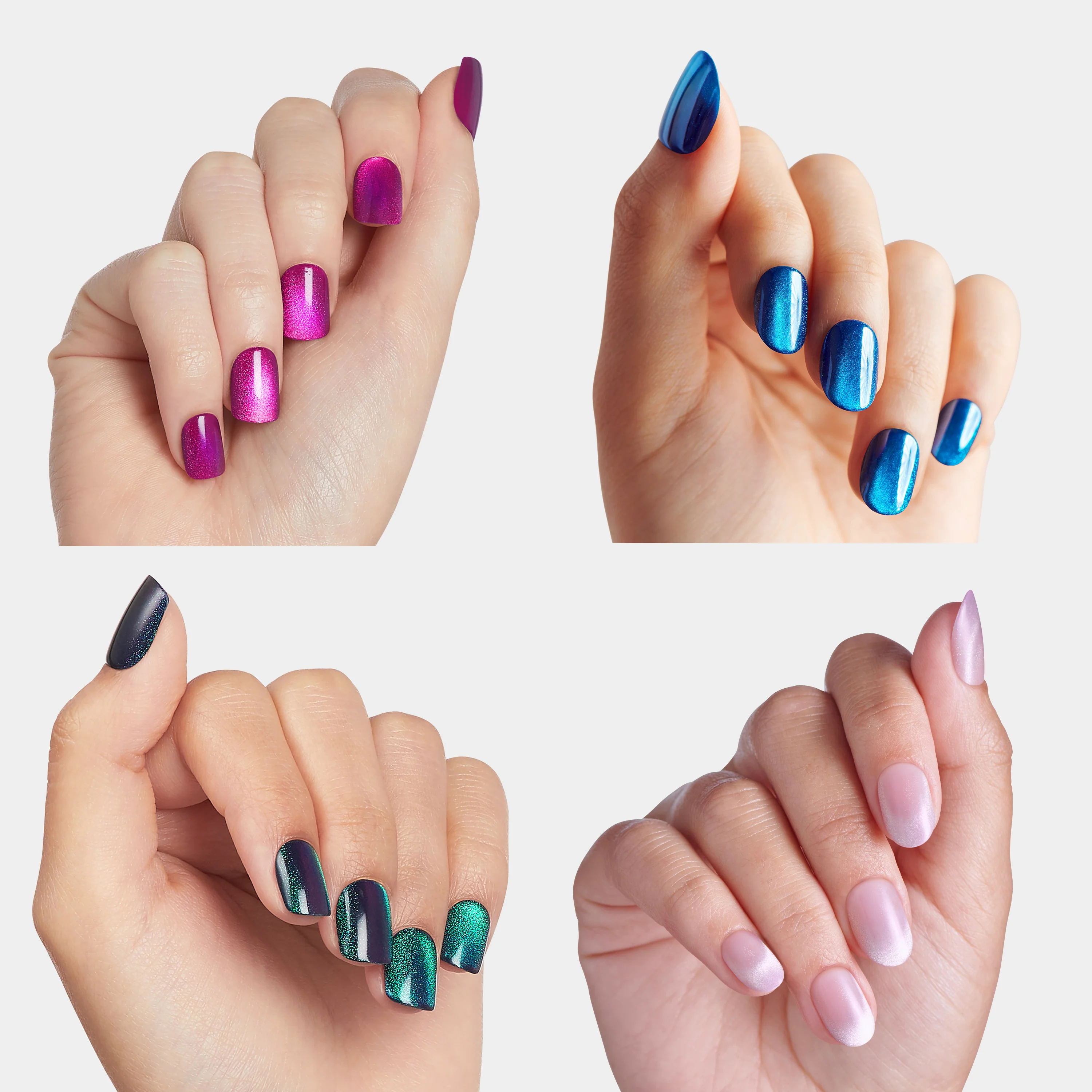 colorFX by imPRESS Press On Nails Bundle - Gemstone Glow - Image 2
