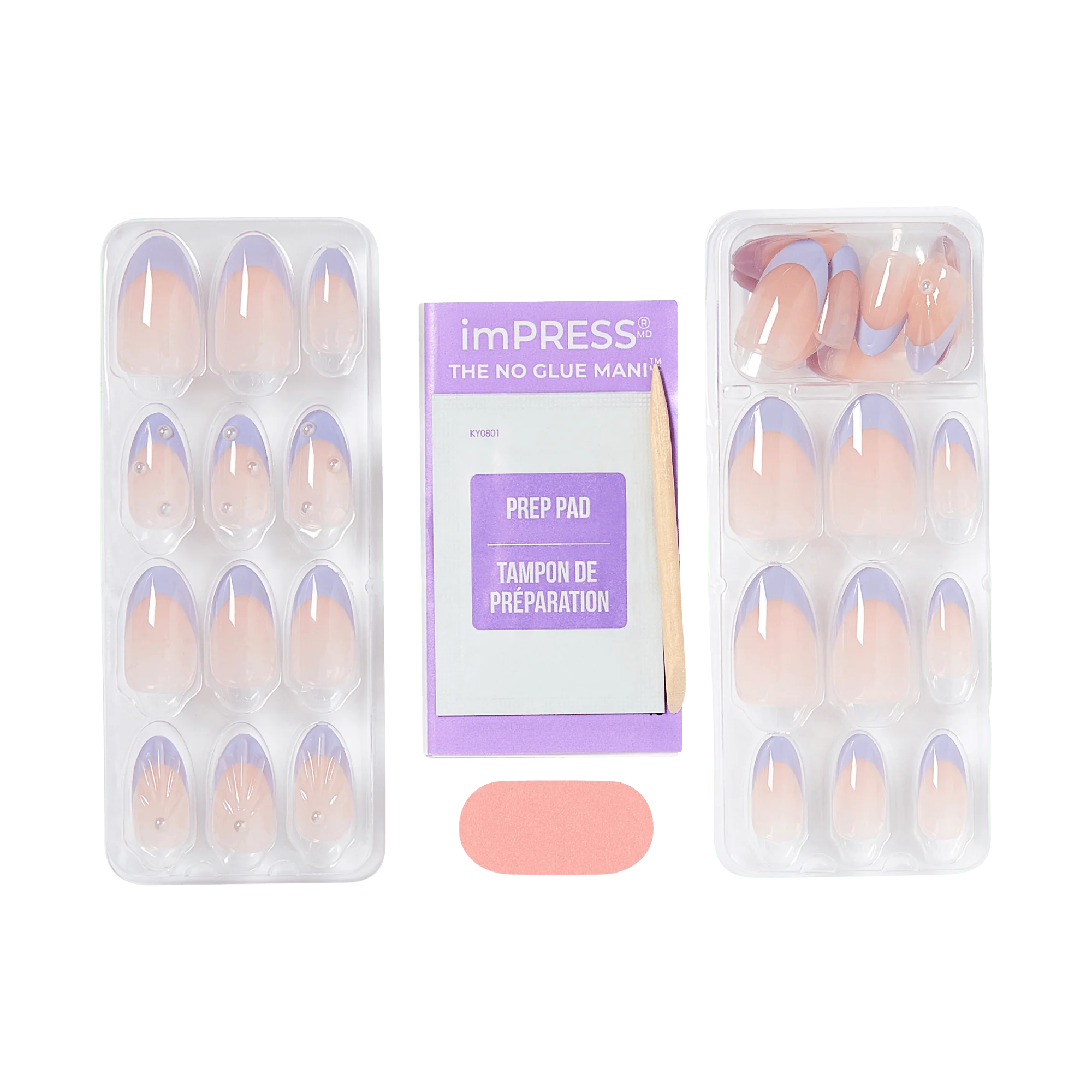 imPRESS Design Press On Nails - Sky Breeze - Image 4