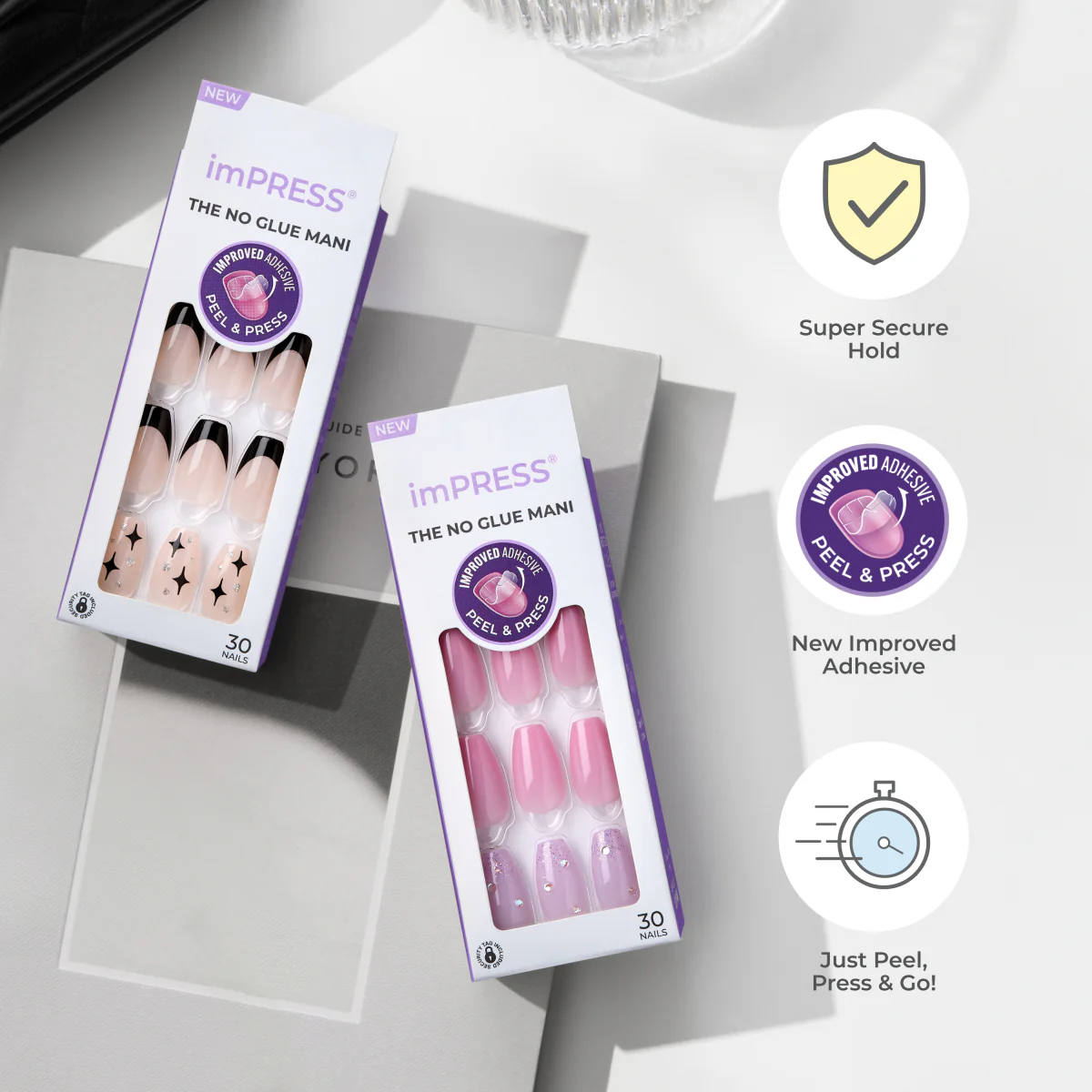 imPRESS Press On Manicure - Wide Fit - Just a Dream - Image 8