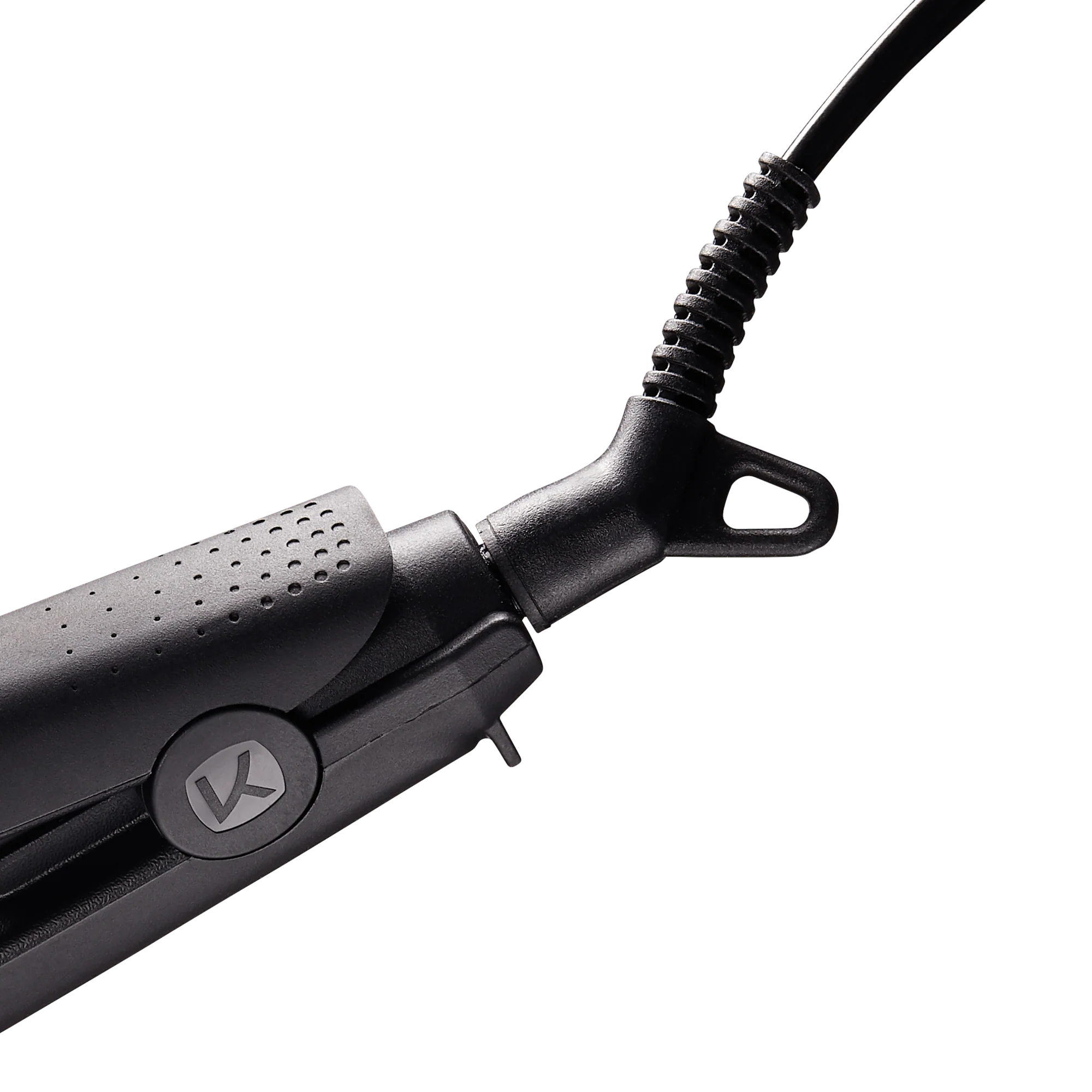 KISS Tourmaline Ceramic Flat Iron, 1/2" - Image 4
