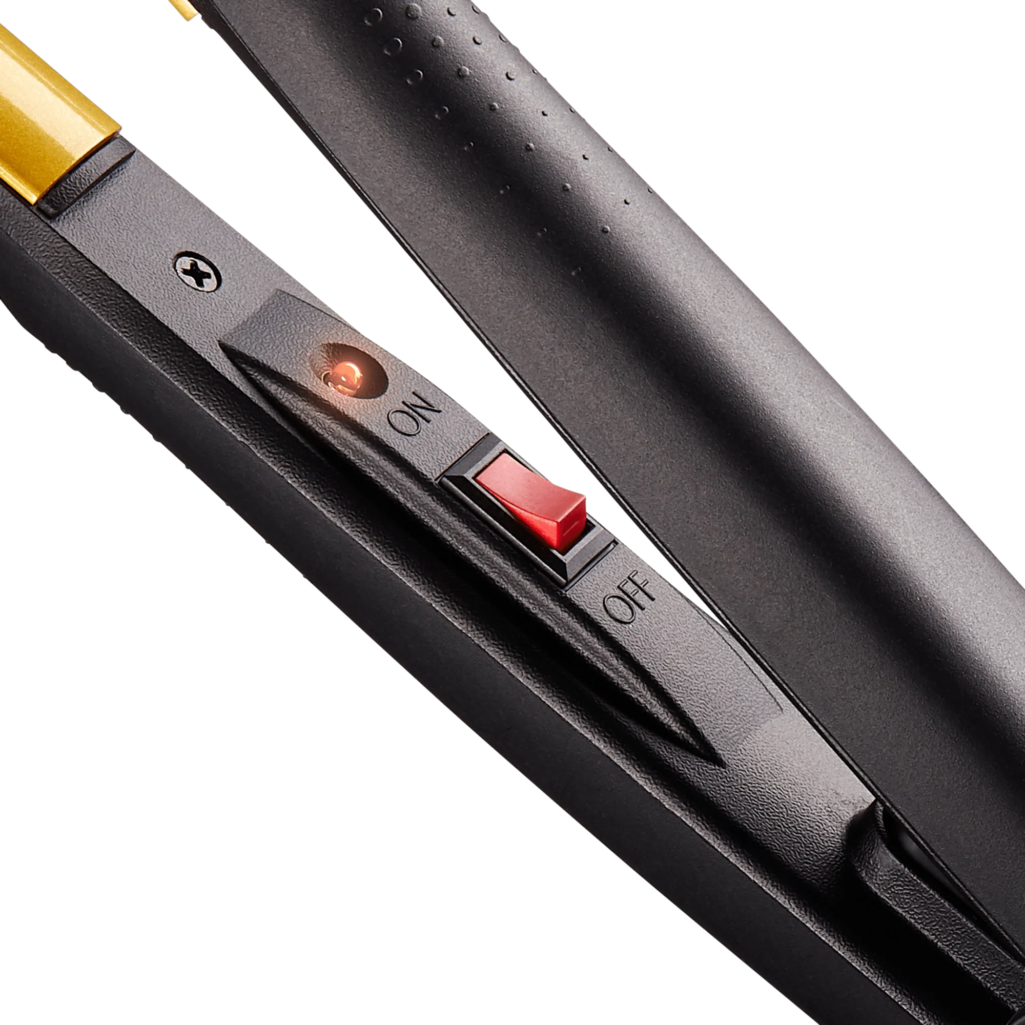 KISS Tourmaline Ceramic Flat Iron, 1/2" - Image 5