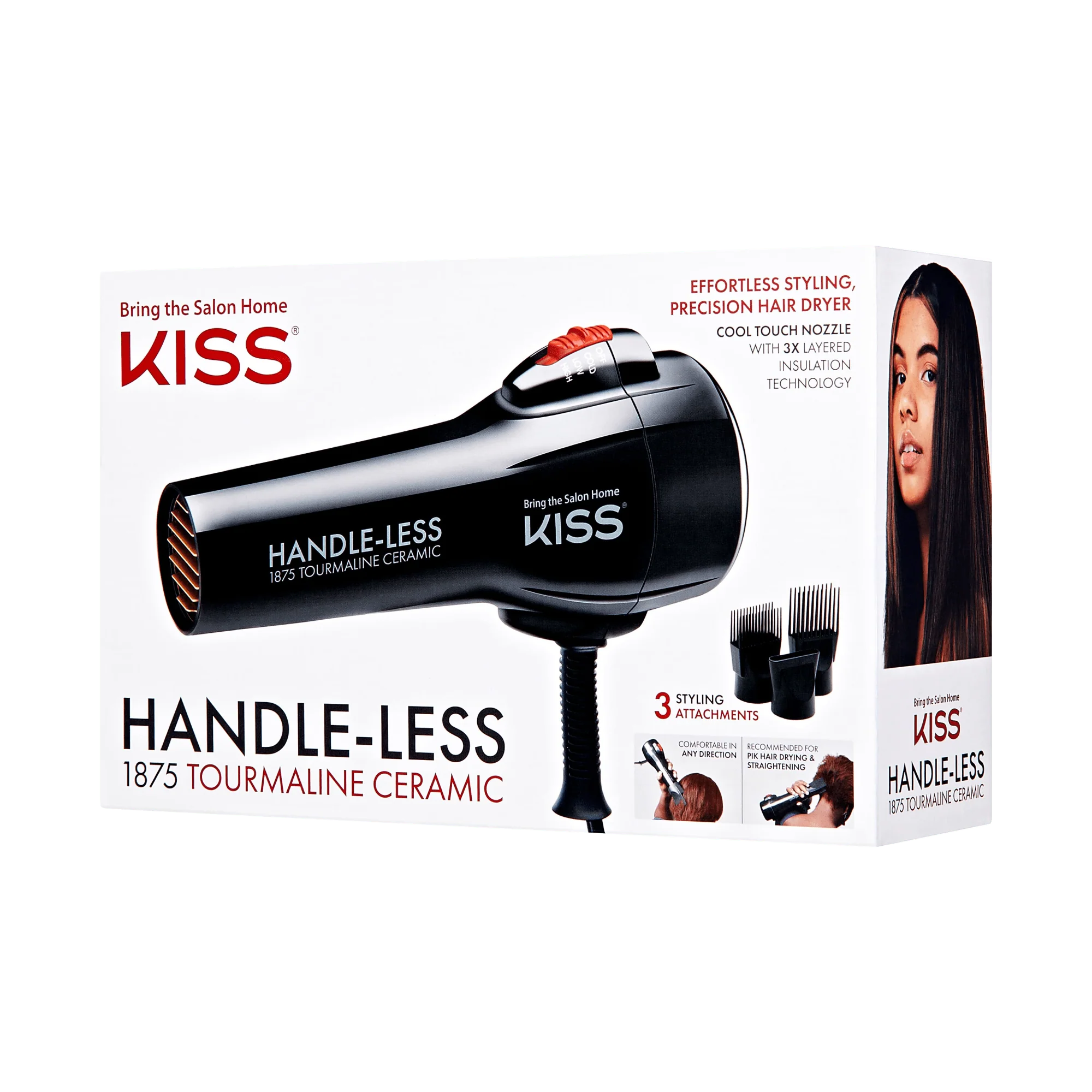 Handle-Less 1875 Ceramic Tourmaline Hair Dryer - Image 7