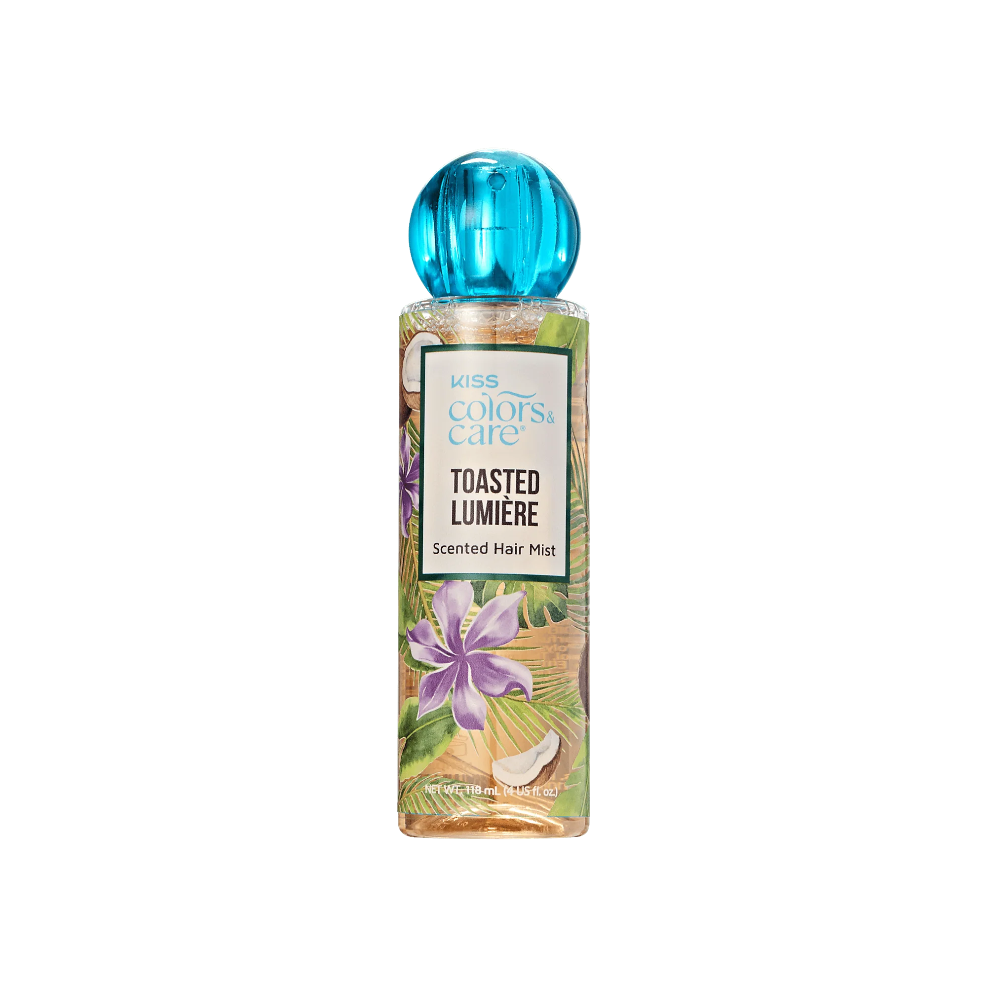 KISS Colors & Care Clean Fragrance Hair Veil Mist, 4 oz. - Toasted Lumière