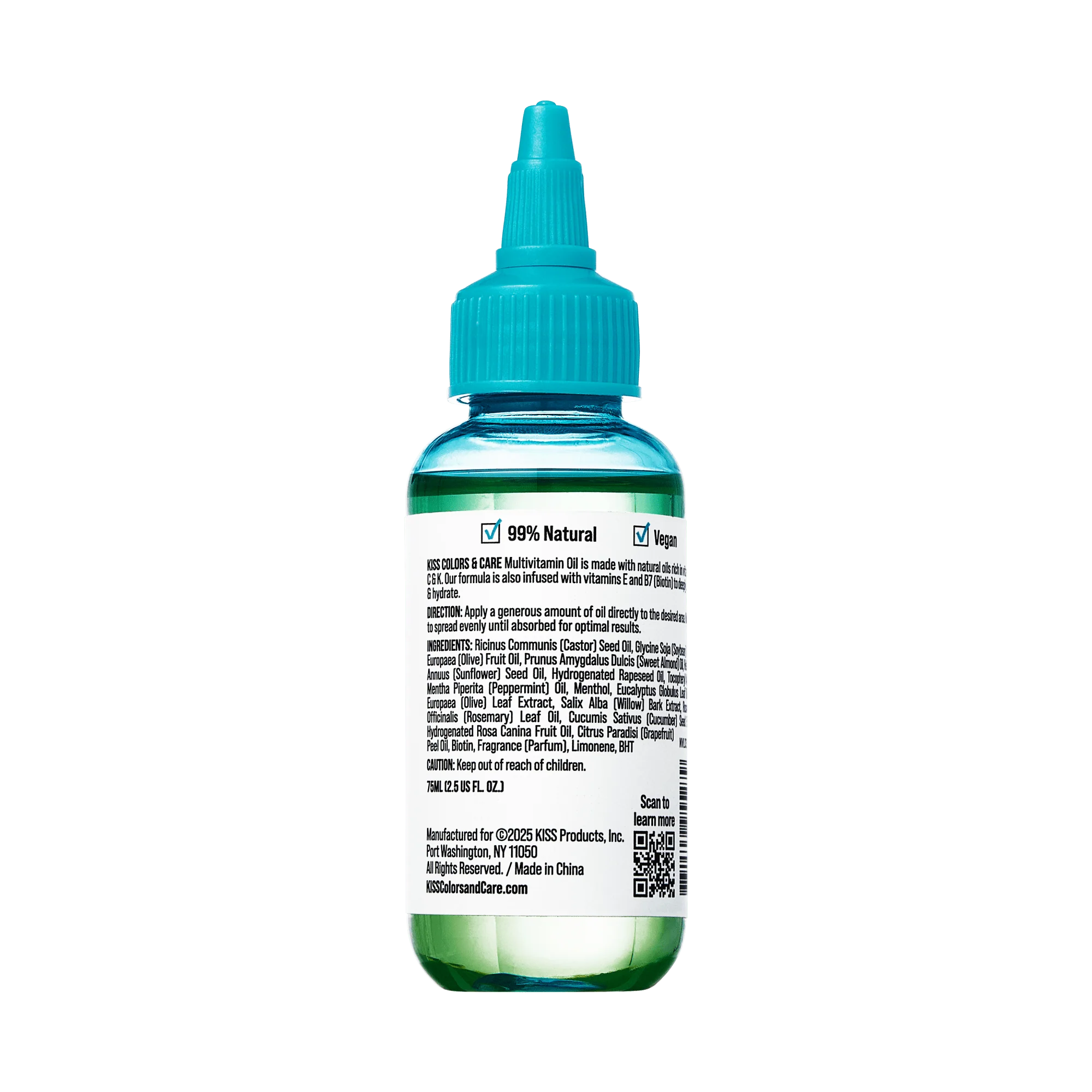 KISS Colors & Care Multivitamin Oil - Peppermint - Image 5