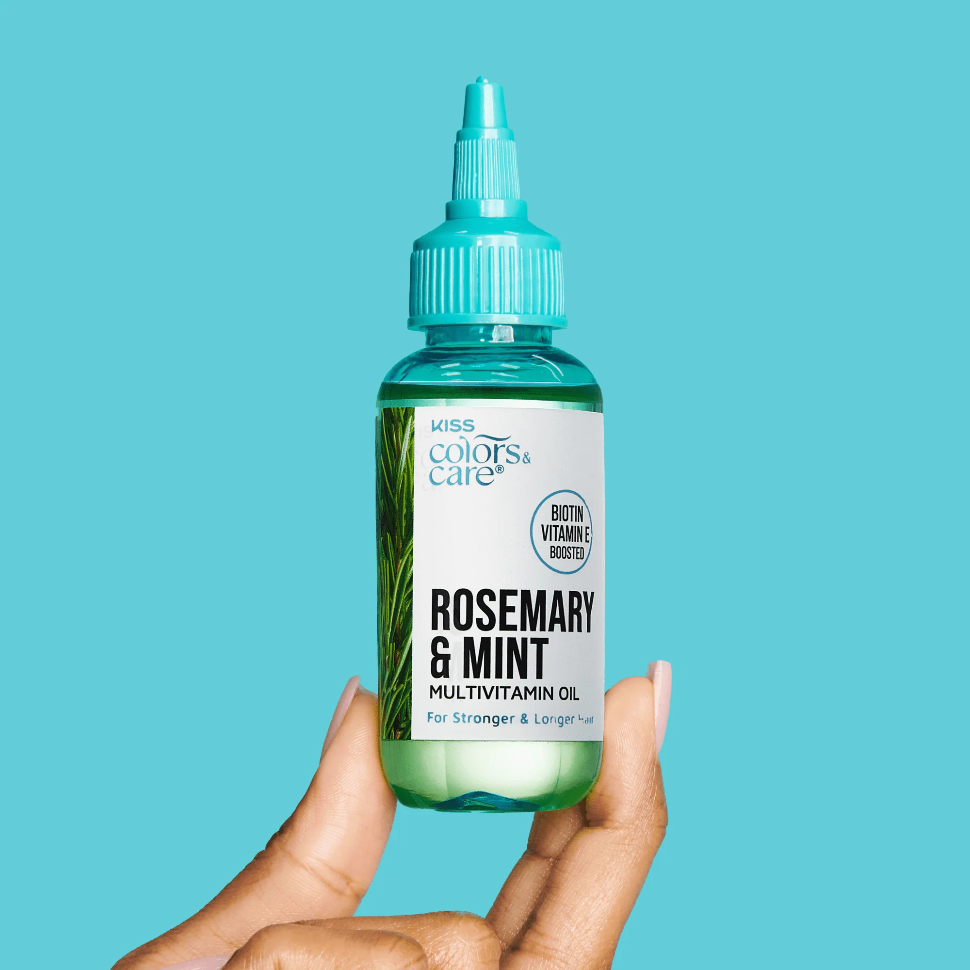 KISS Colors & Care Multivitamin Oil - Rosemary & Mint - Image 5