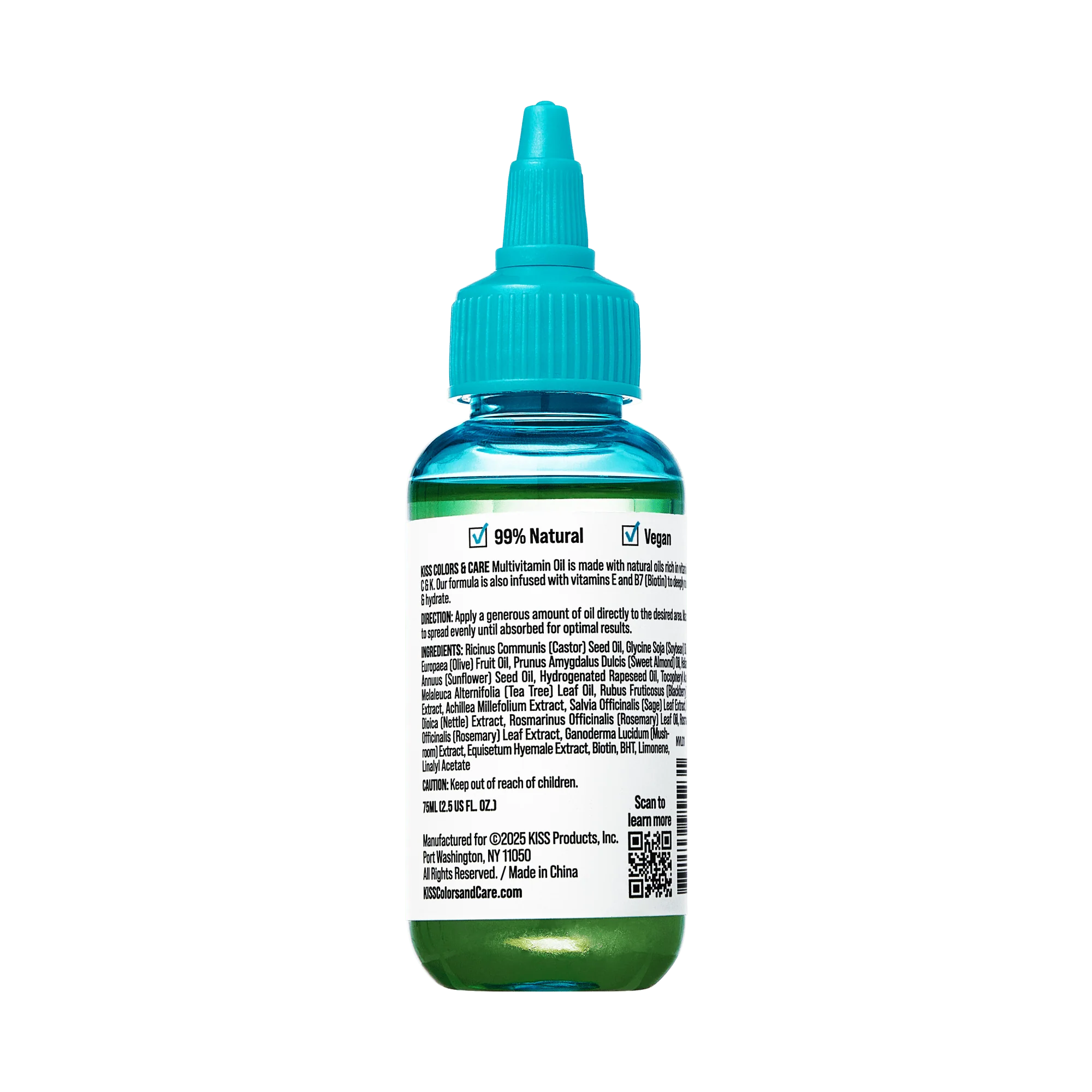 KISS Colors & Care Multivitamin Oil - Tea Tree - Image 6