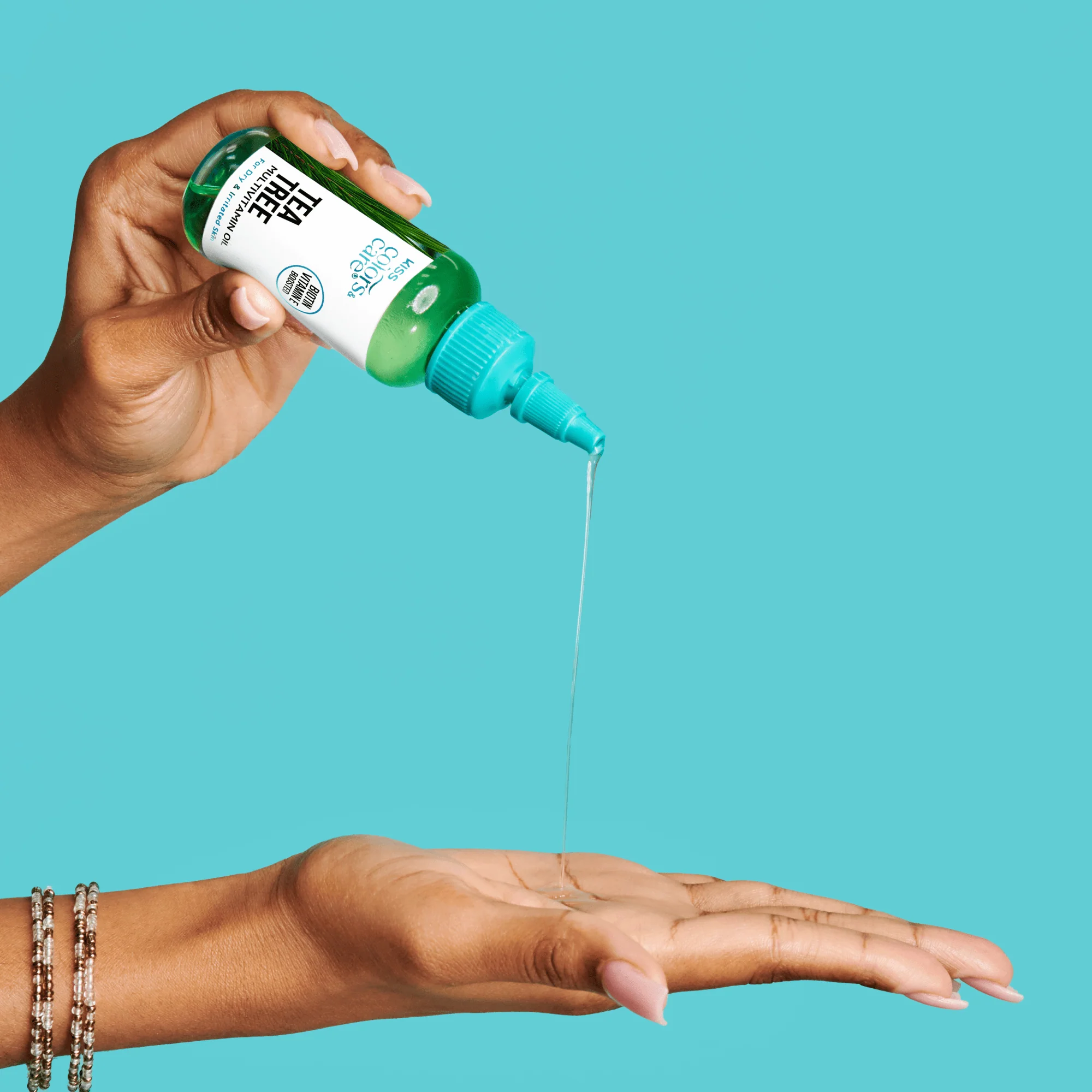 KISS Colors & Care Multivitamin Oil - Tea Tree - Image 3