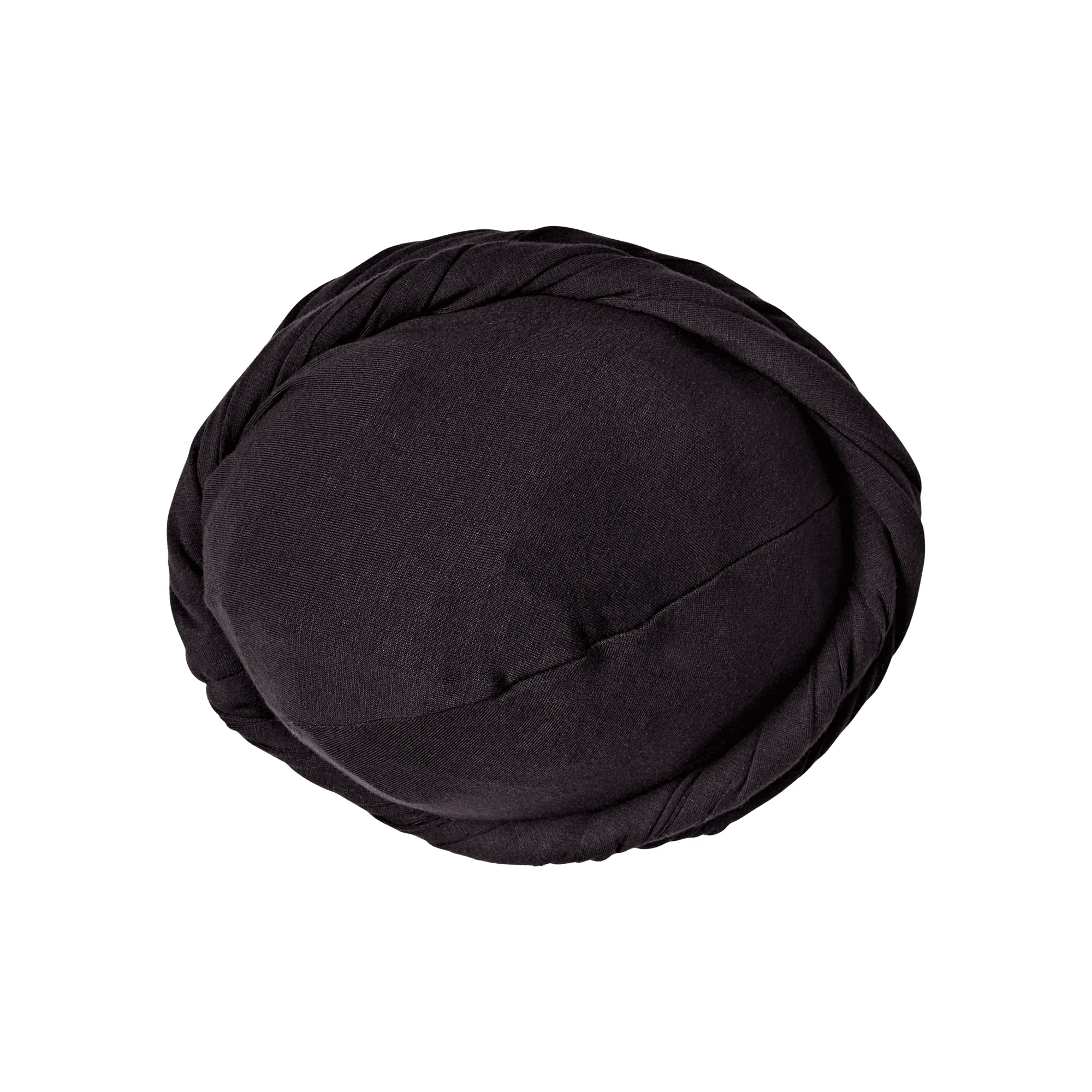 KISS Colors & Care Premium Satin-Lined Halo Turban & 2 Wave Cap, Black - Image 5