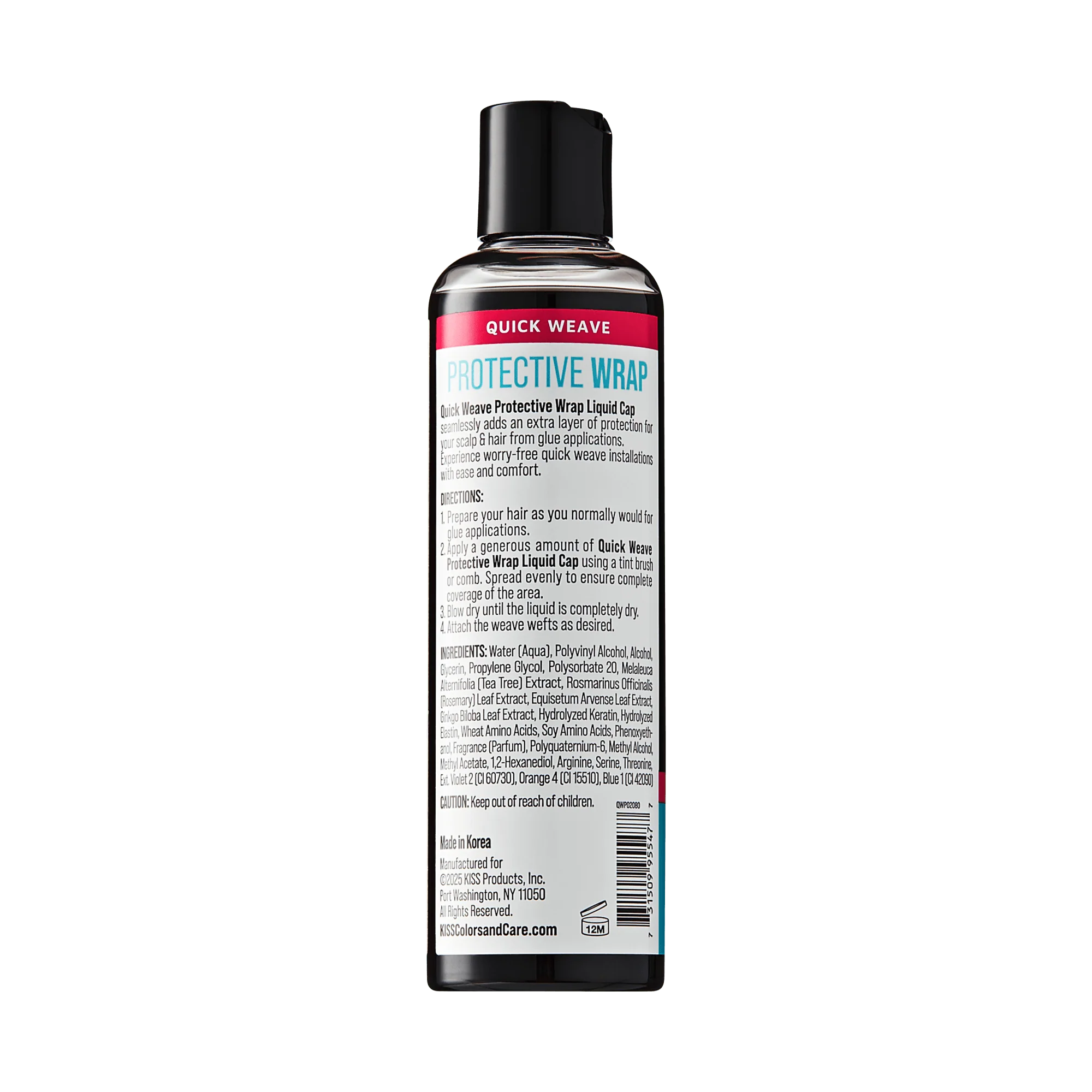 KISS Colors & Care Protective Wrap Liquid Cap - Black - Image 3