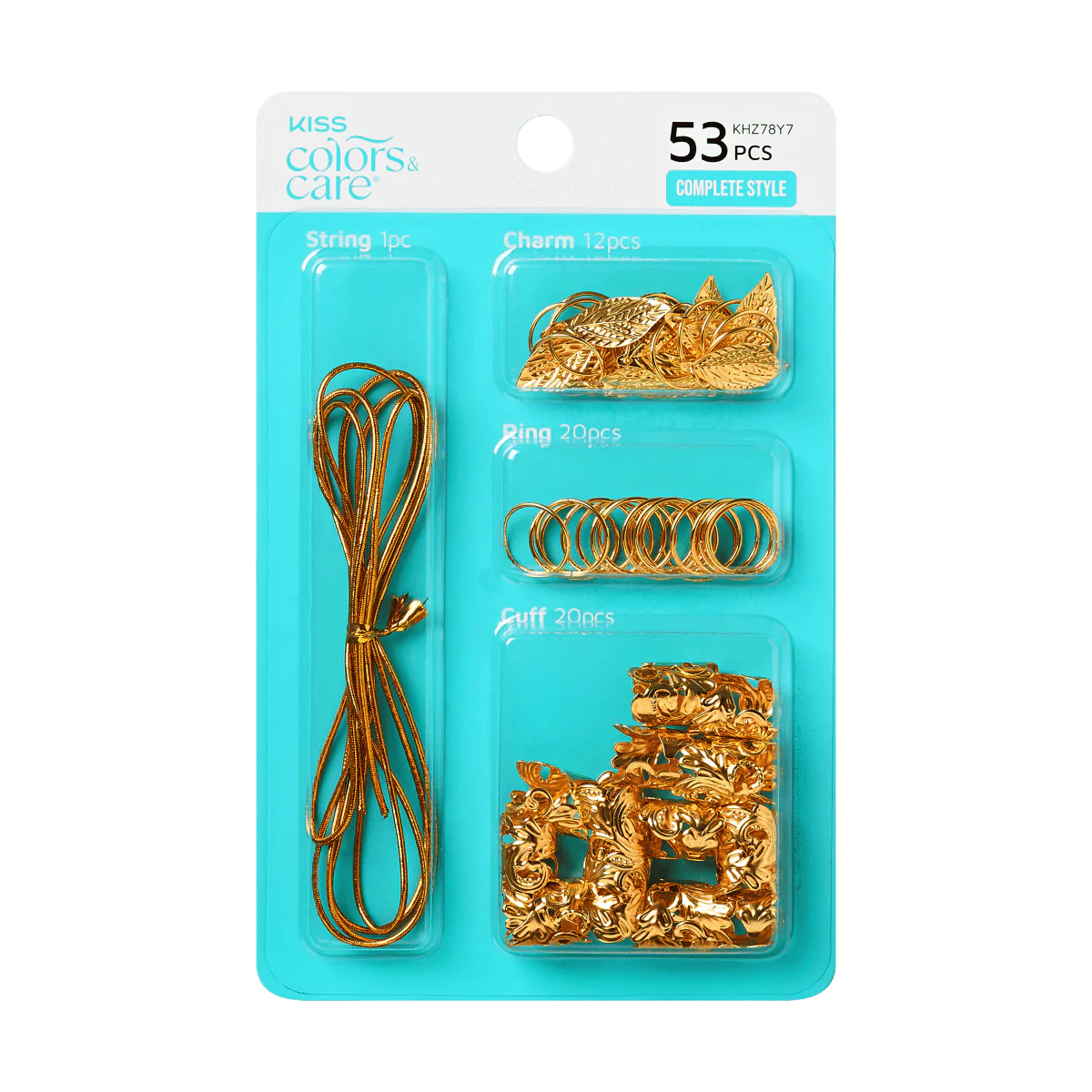 KISS Colors & Care Luxe Braid Charm Kit