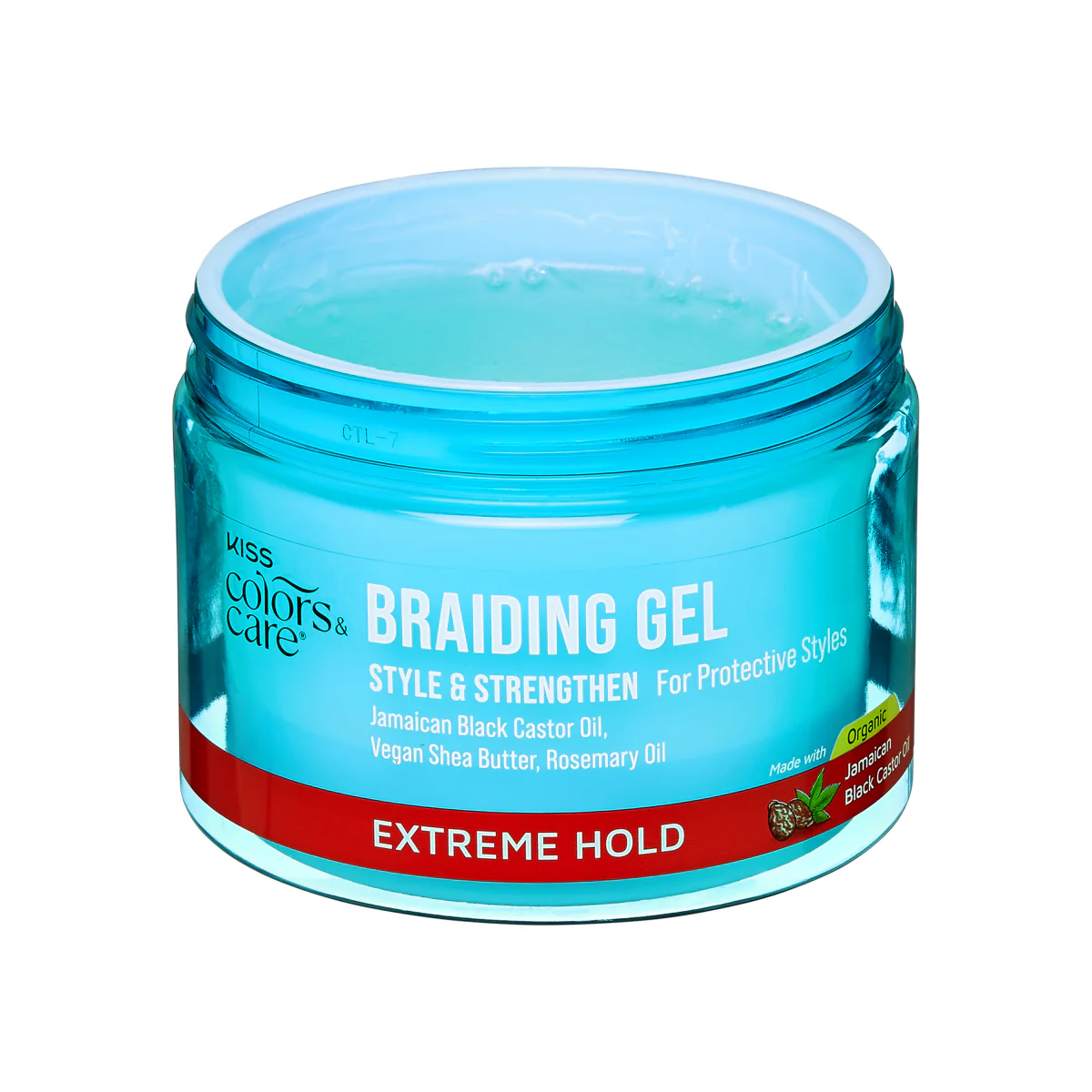 KISS Colors & Care Braiding Gel, Extreme Hold, 6 oz. - Image 4