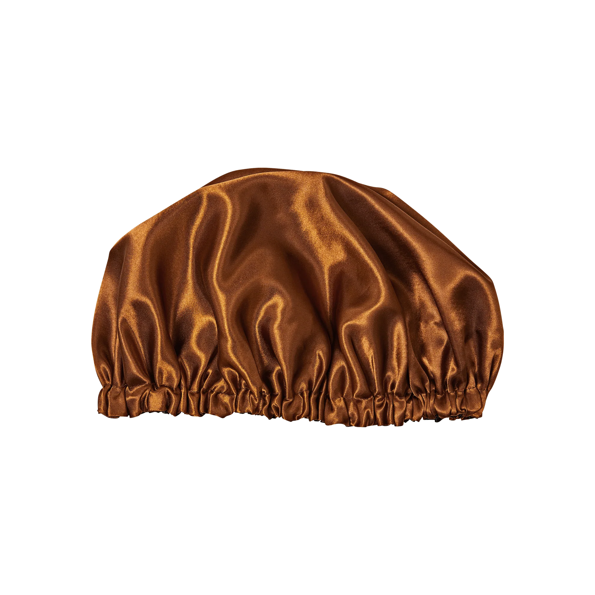 KISS Colors & Care Charmeuse Silky Satin Adjustable Reversible Bonnet - Brown & Black - Image 5